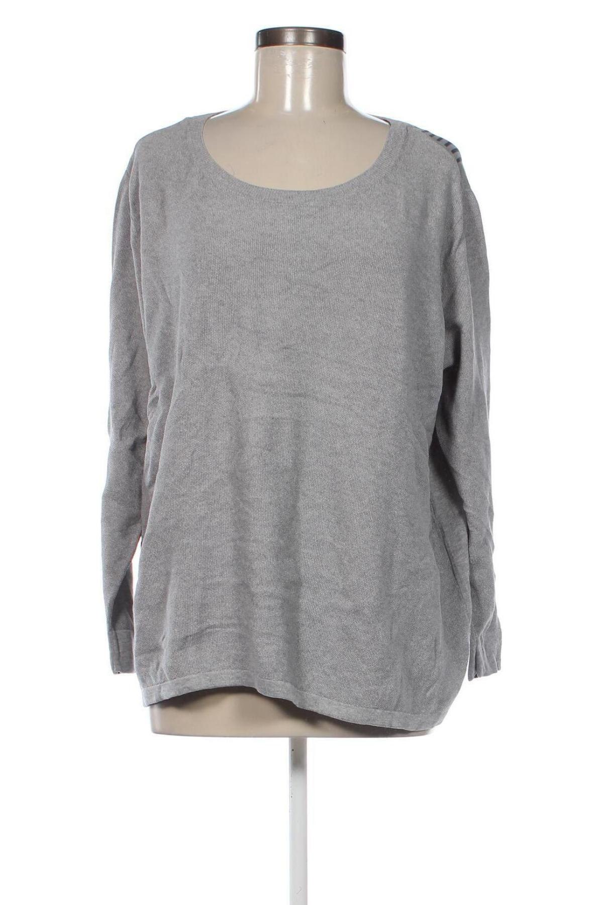Γυναικείο πουλόβερ Gina Benotti, Μέγεθος XL, Χρώμα Γκρί, Τιμή 9,69 €