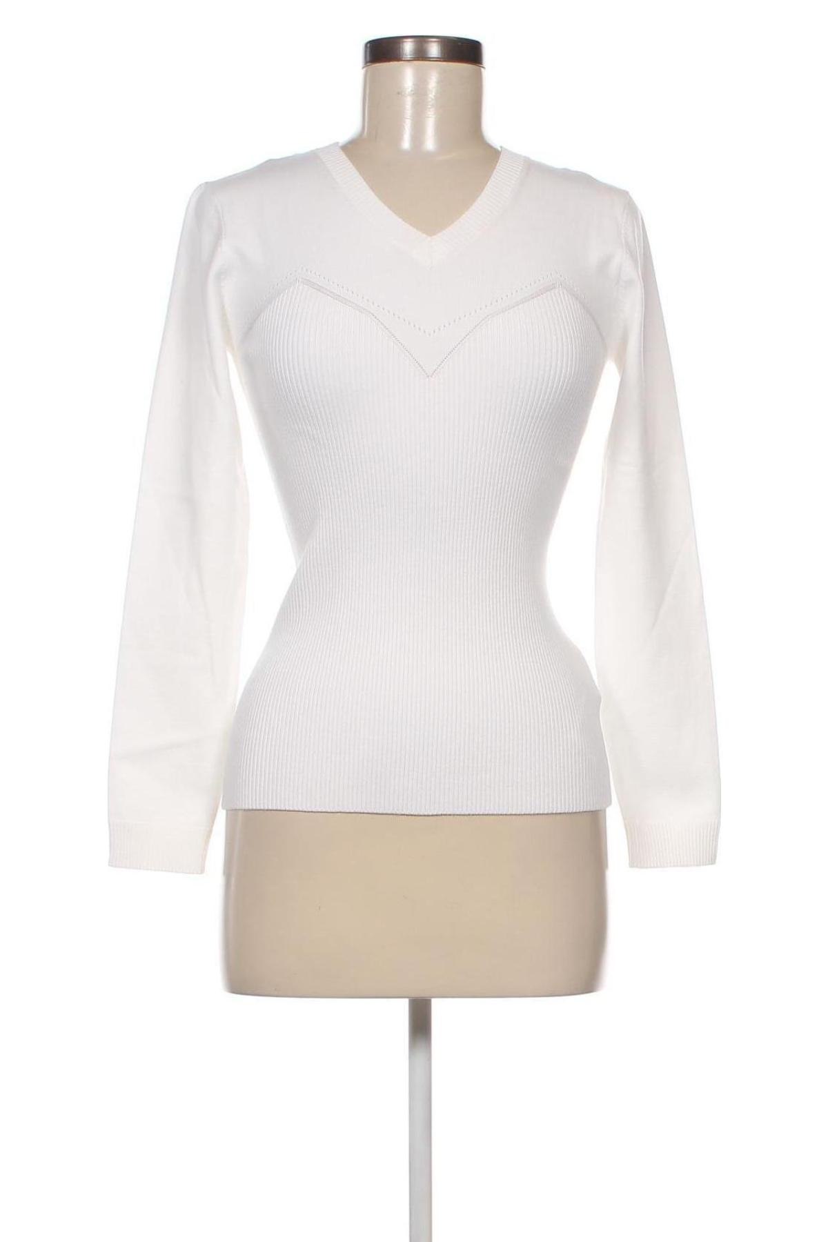 Γυναικείο πουλόβερ Guess, Μέγεθος M, Χρώμα Λευκό, Τιμή 80,41 €