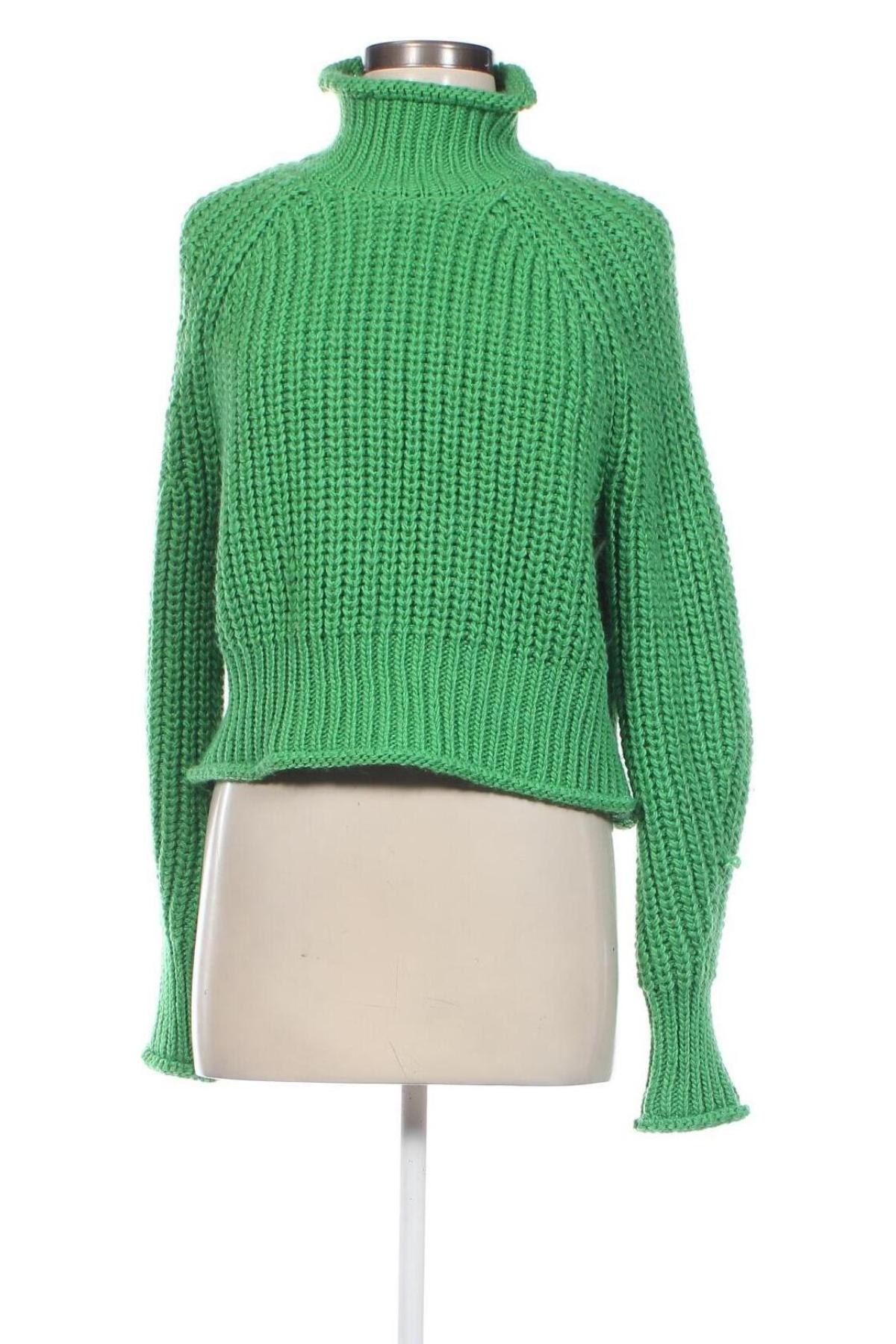Pulover de femei H&M, Mărime S, Culoare Verde, Preț 119,69 Lei
