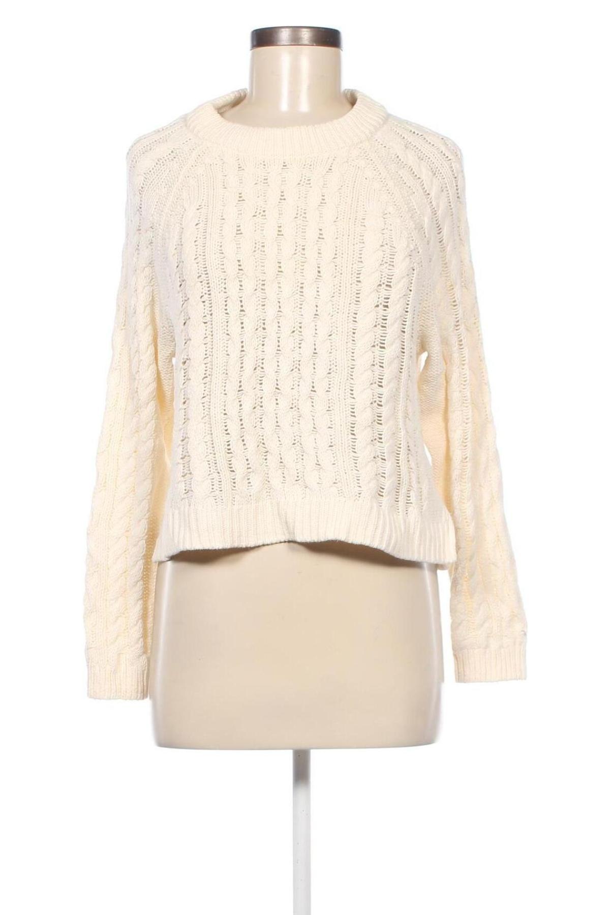 Дамски пуловер H&M, Размер S, Цвят Екрю, Цена 10,15 лв.