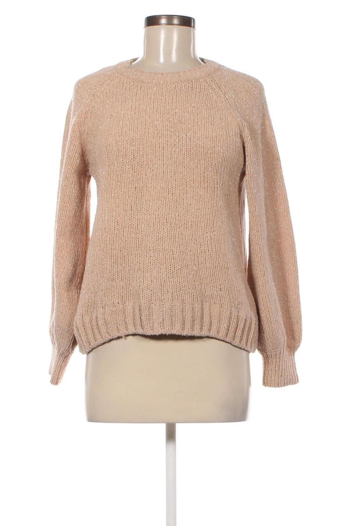 Damski sweter H&M, Rozmiar M, Kolor Beżowy, Cena 23,59 zł