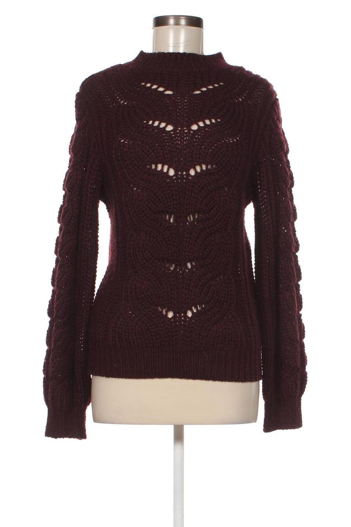 Дамски пуловер H&M L.O.G.G., Размер XS, Цвят Червен, Цена 15,65 лв.