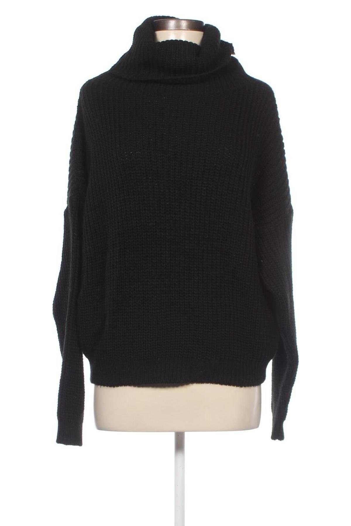 Дамски пуловер Haily`s, Размер M, Цвят Черен, Цена 18,45 лв.