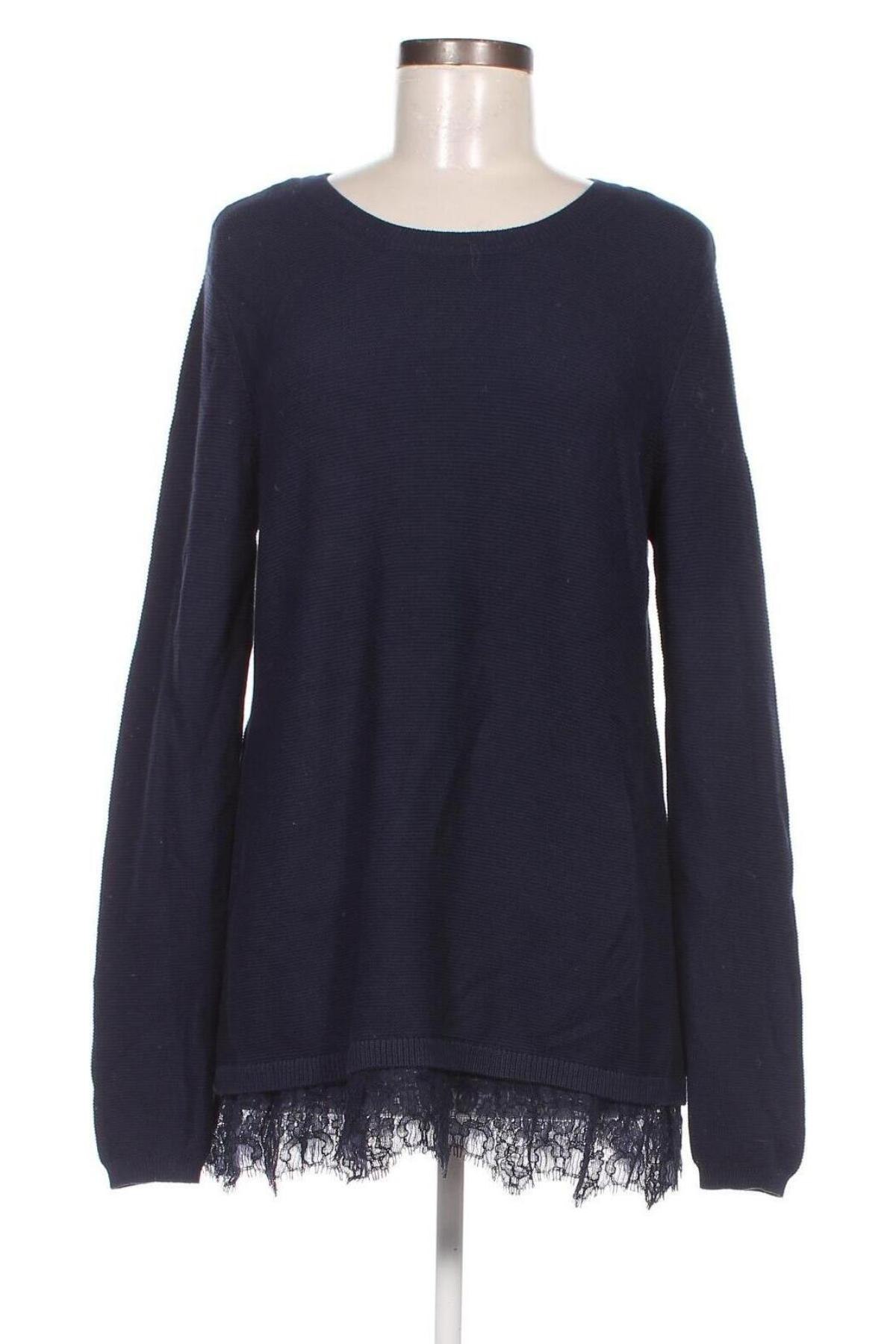 Γυναικείο πουλόβερ Hallhuber, Μέγεθος XL, Χρώμα Μπλέ, Τιμή 30,68 €