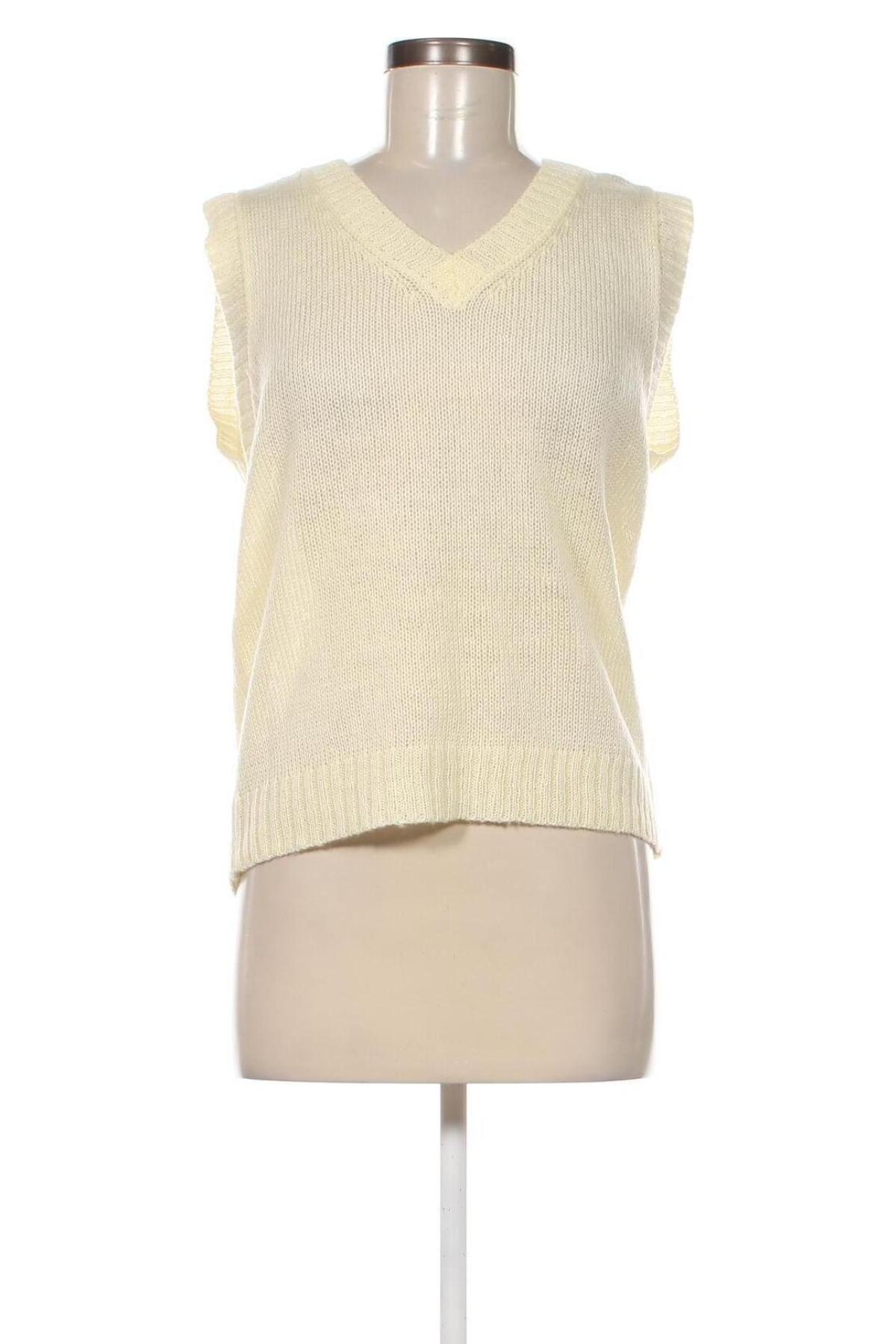 Дамски пуловер Ichi, Размер M, Цвят Жълт, Цена 22,14 лв.