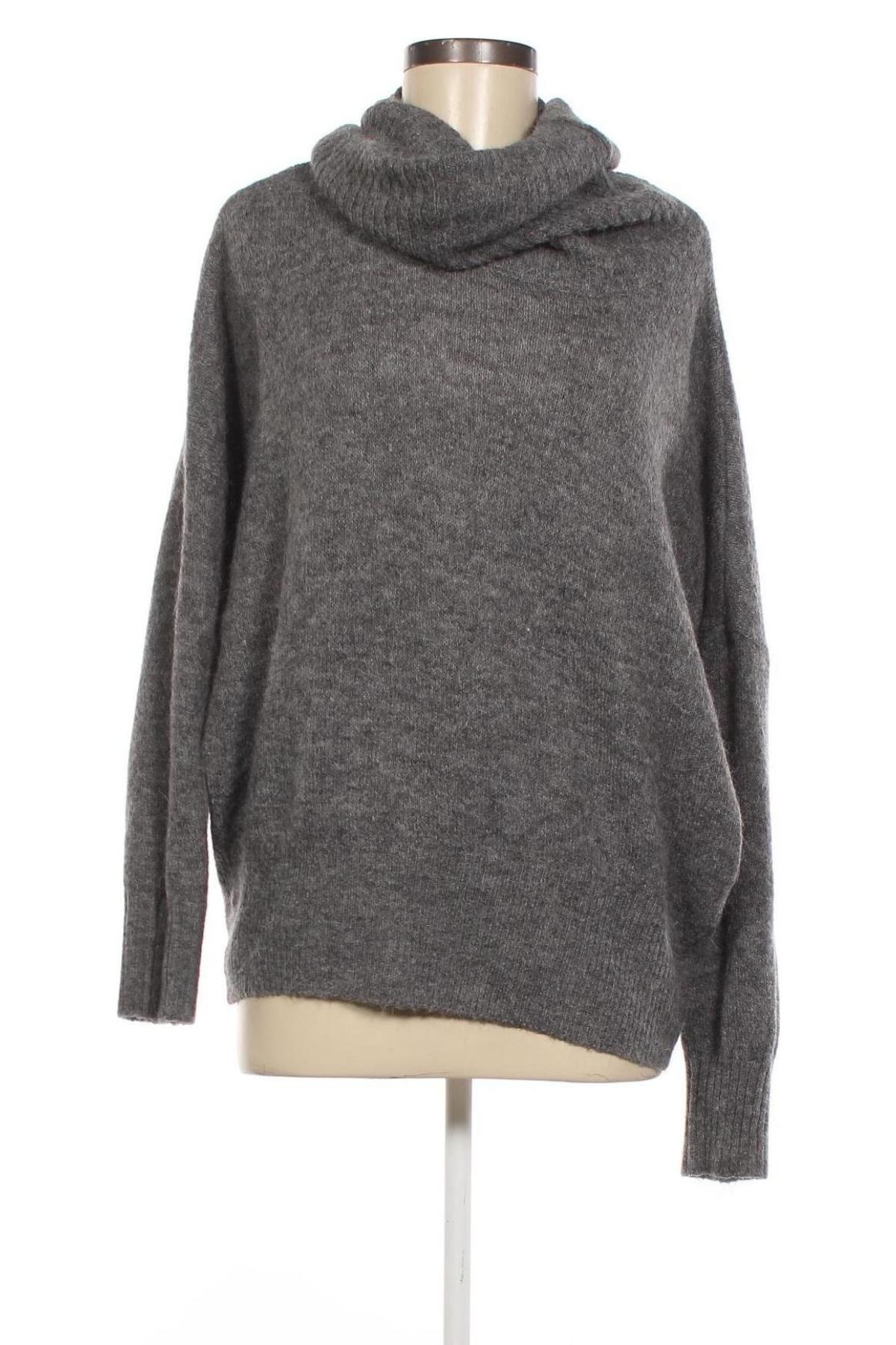 Дамски пуловер Ichi, Размер M, Цвят Сив, Цена 23,25 лв.