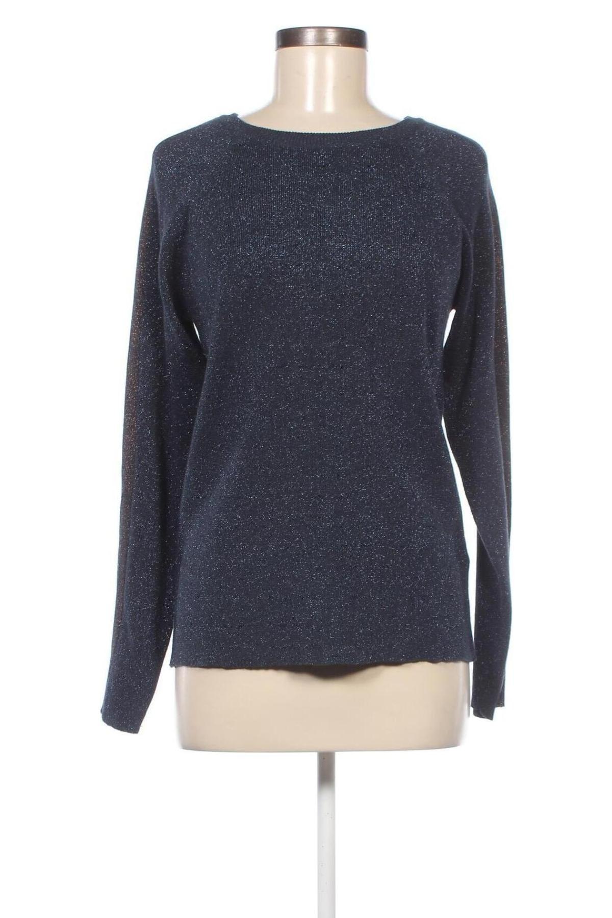 Дамски пуловер Ichi, Размер S, Цвят Син, Цена 41,85 лв.
