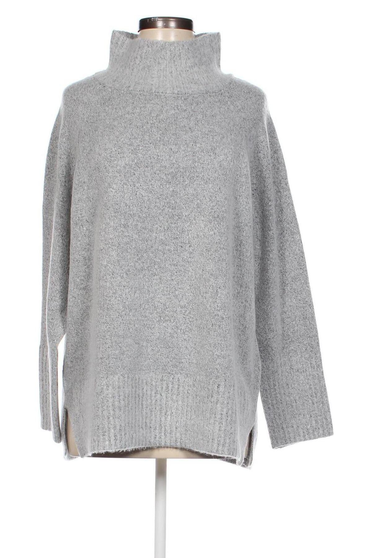 Γυναικείο πουλόβερ Ichi, Μέγεθος M, Χρώμα Γκρί, Τιμή 16,78 €
