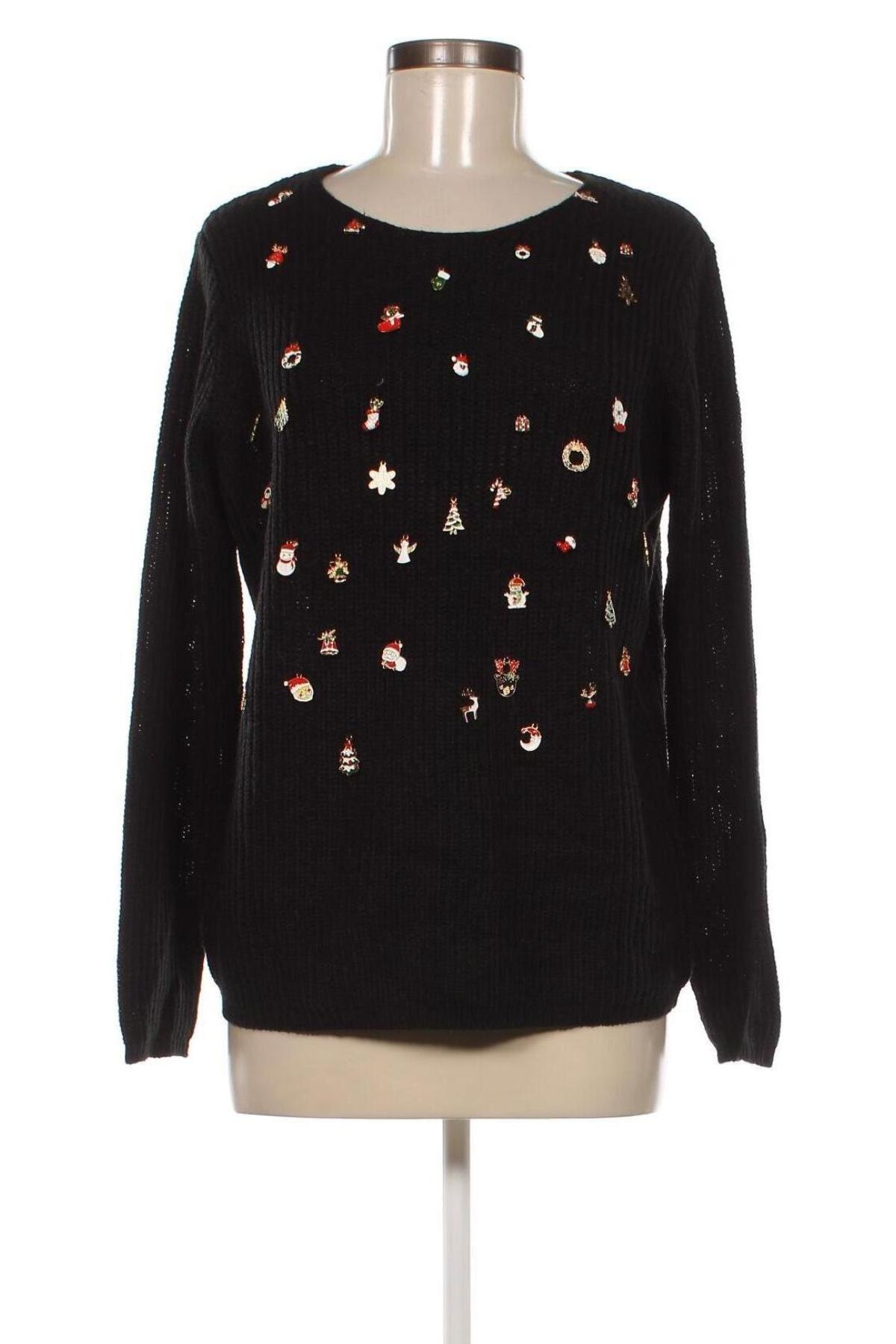 Дамски пуловер Infinity Woman, Размер M, Цвят Черен, Цена 10,15 лв.