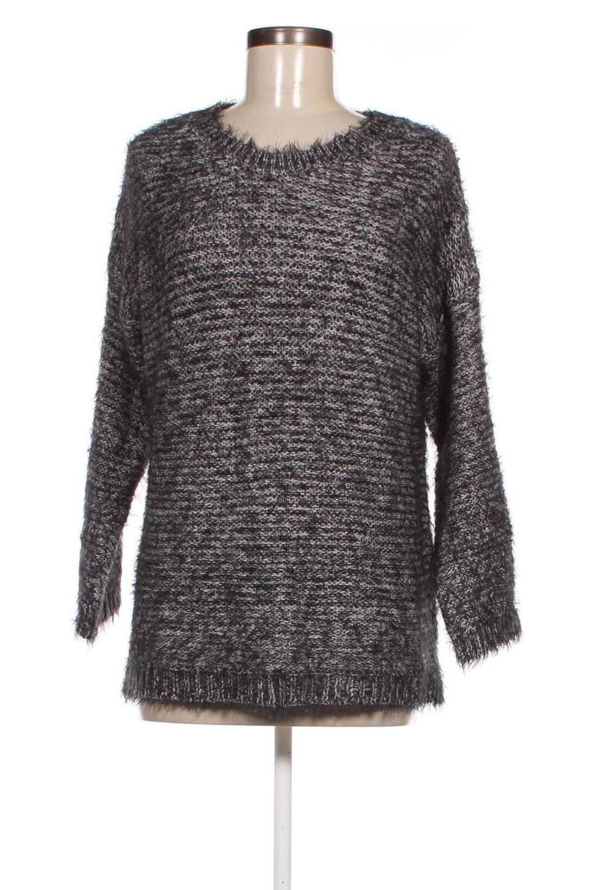 Дамски пуловер Infinity Woman, Размер M, Цвят Сив, Цена 13,05 лв.