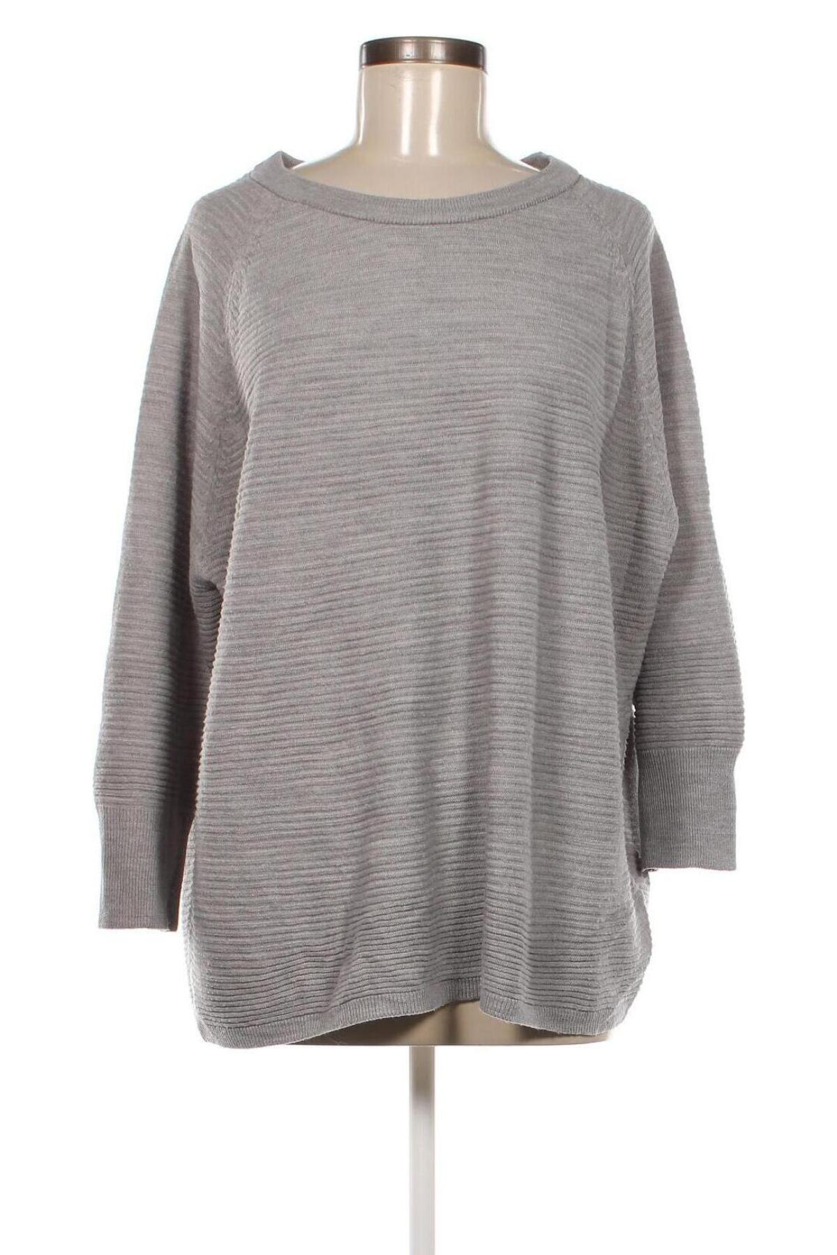 Дамски пуловер Jacqueline De Yong, Размер L, Цвят Сив, Цена 10,15 лв.