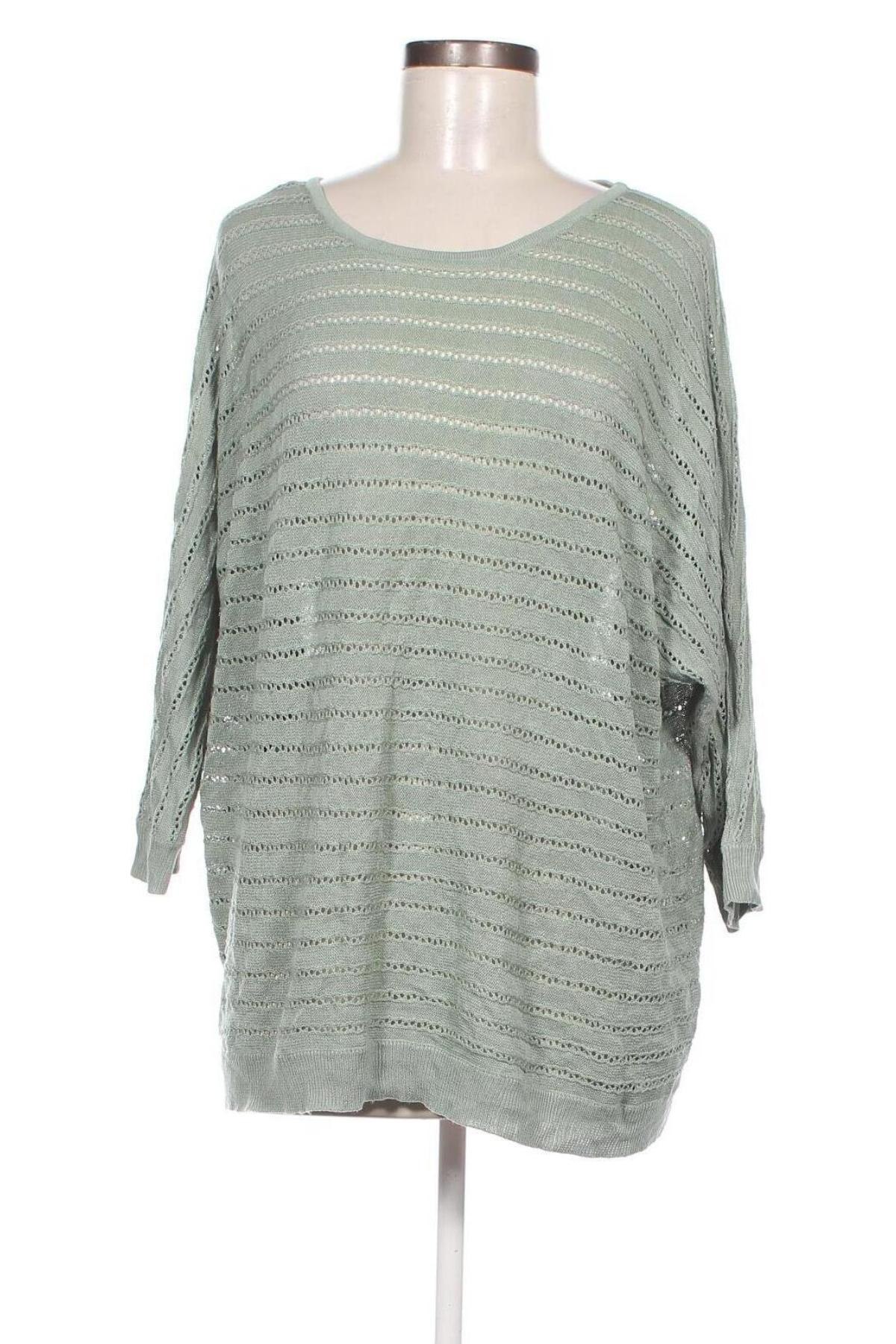 Дамски пуловер Janina, Размер XL, Цвят Зелен, Цена 8,12 лв.