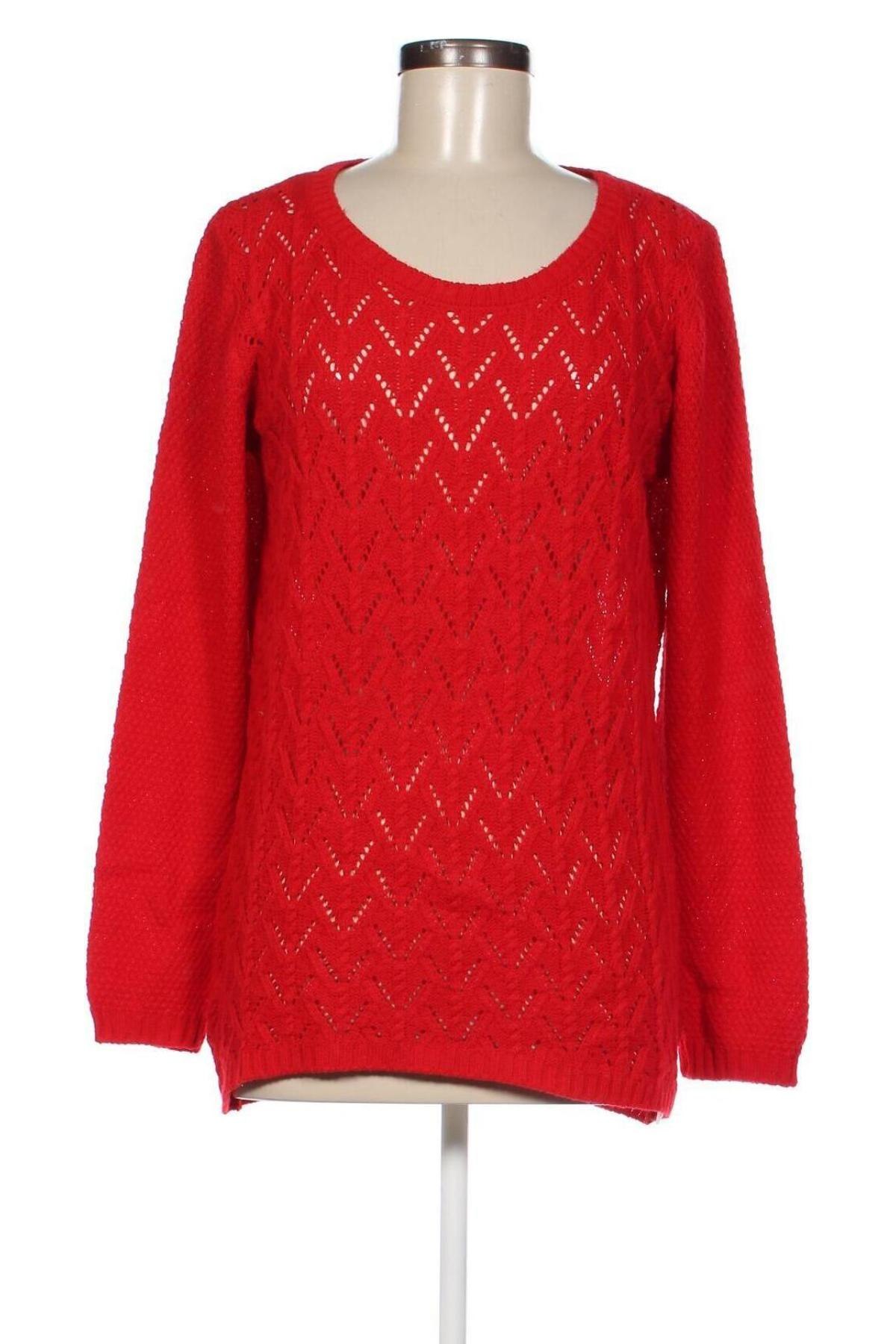 Damenpullover Janina, Größe M, Farbe Rot, Preis 4,04 €