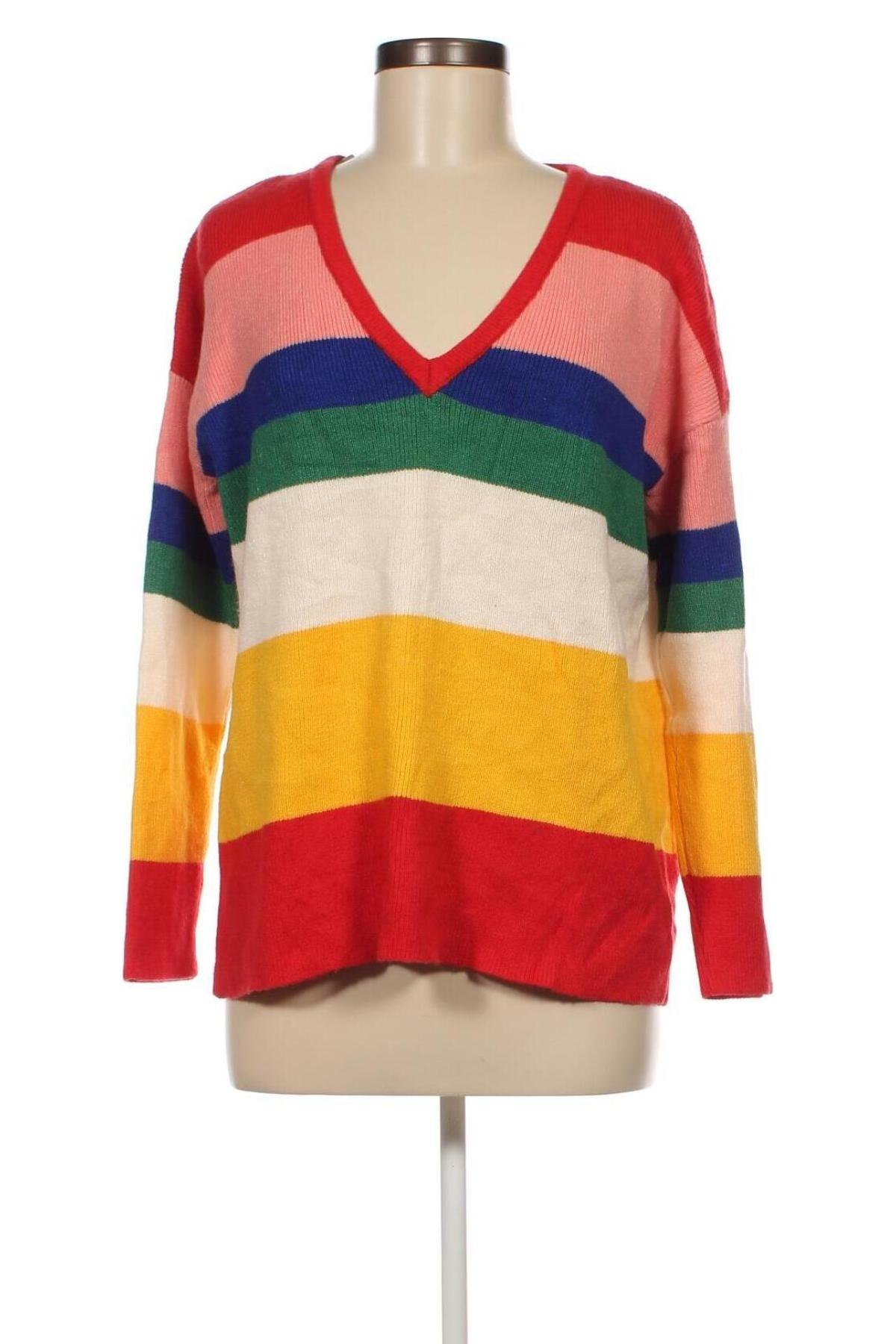 Дамски пуловер Jean Louis Francois, Размер M, Цвят Многоцветен, Цена 10,15 лв.