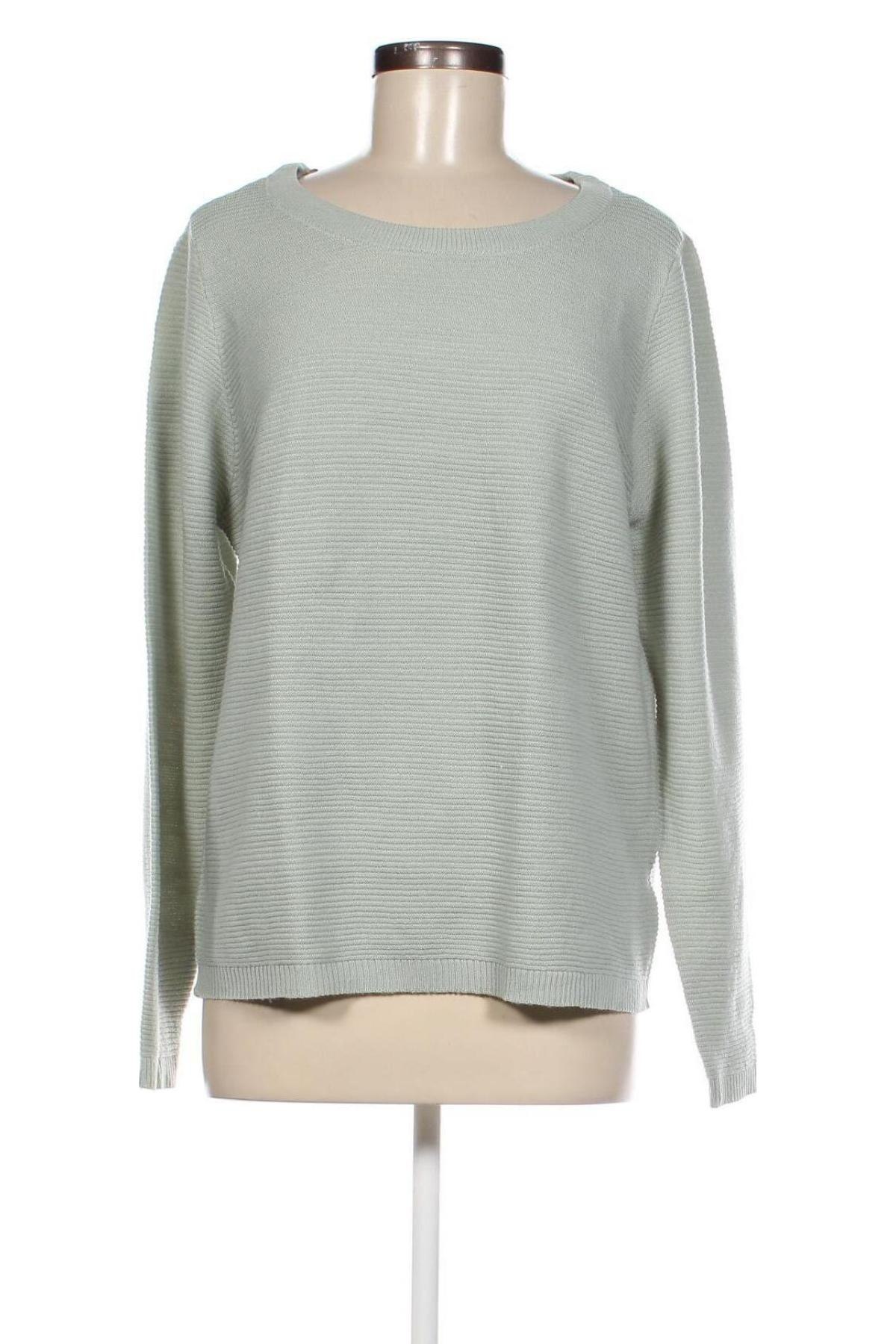 Γυναικείο πουλόβερ Jean Pascale, Μέγεθος L, Χρώμα Πράσινο, Τιμή 6,28 €