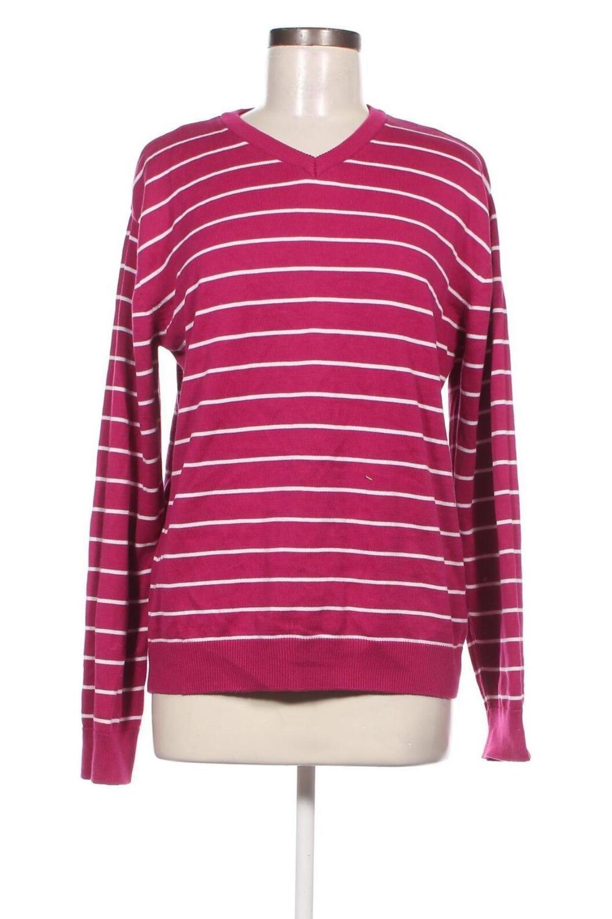 Дамски пуловер John Devin, Размер L, Цвят Розов, Цена 10,15 лв.