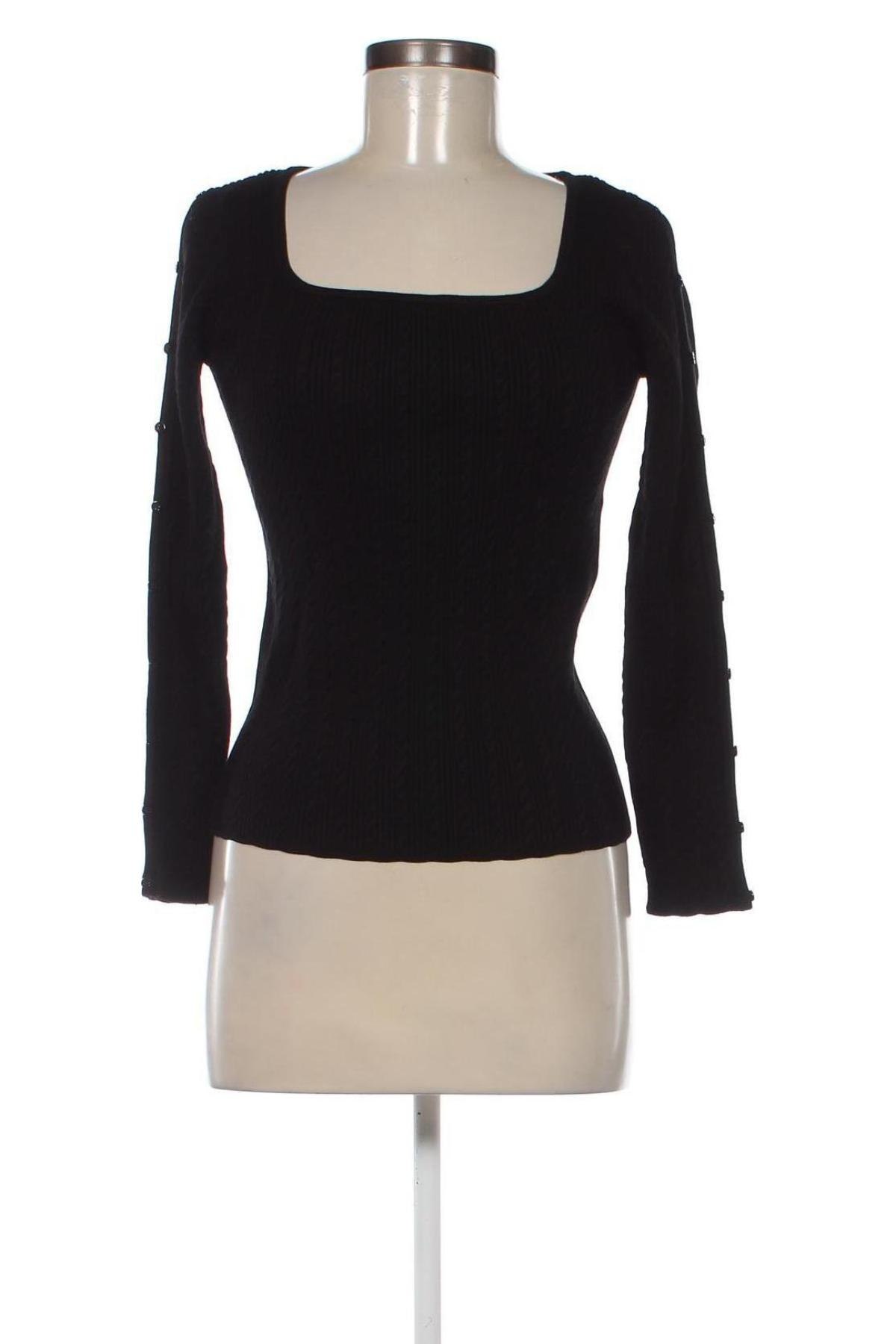 Дамски пуловер Kookai, Размер M, Цвят Черен, Цена 67,20 лв.
