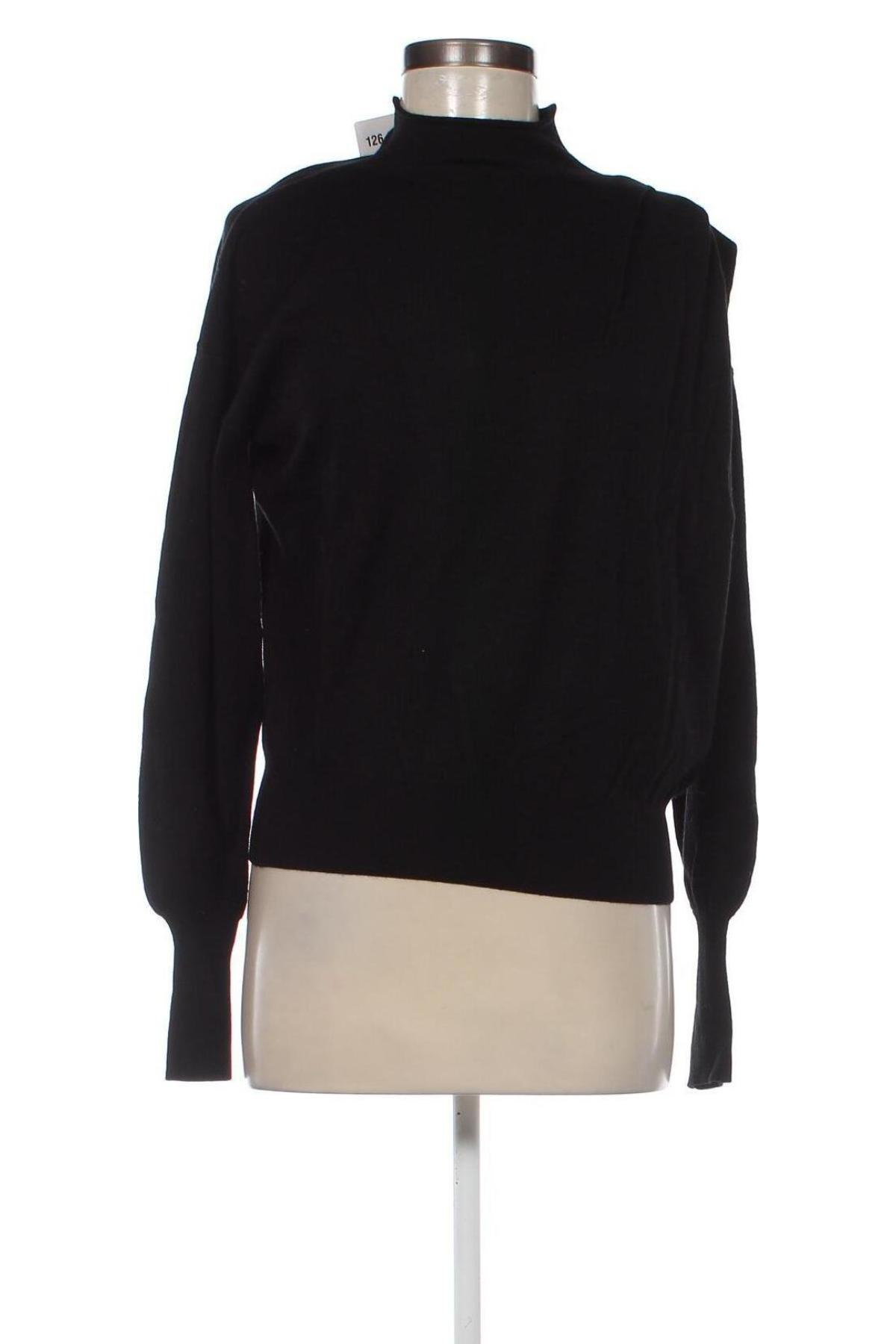 Дамски пуловер Kookai, Размер S, Цвят Черен, Цена 33,60 лв.