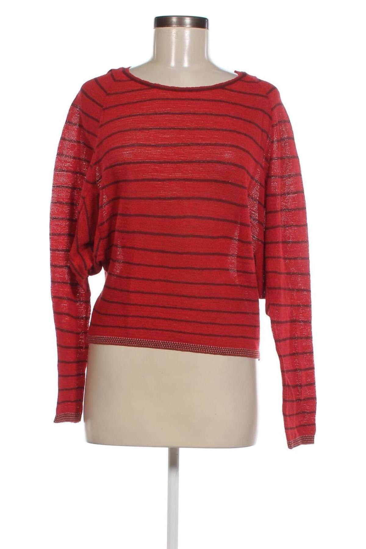 Дамски пуловер La Fee Maraboutee, Размер M, Цвят Червен, Цена 75,60 лв.