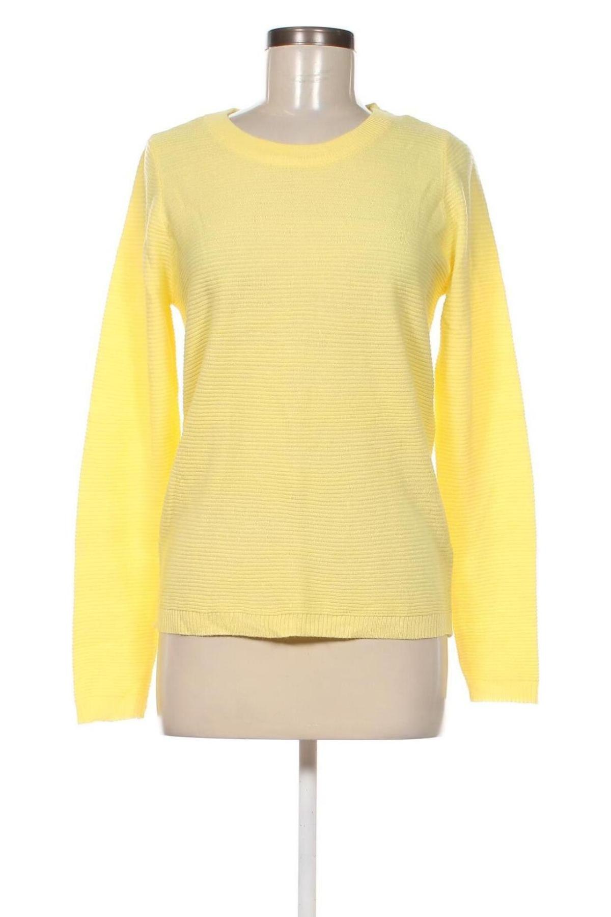 Γυναικείο πουλόβερ Ladies Fashion, Μέγεθος S, Χρώμα Κίτρινο, Τιμή 11,79 €
