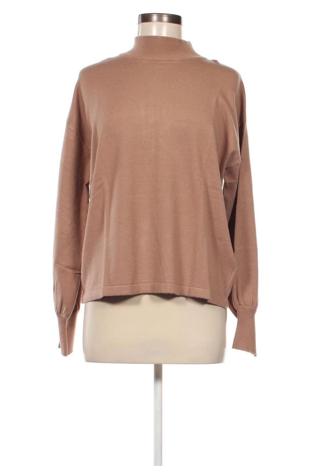 Дамски пуловер Lascana, Размер XL, Цвят Кафяв, Цена 18,40 лв.