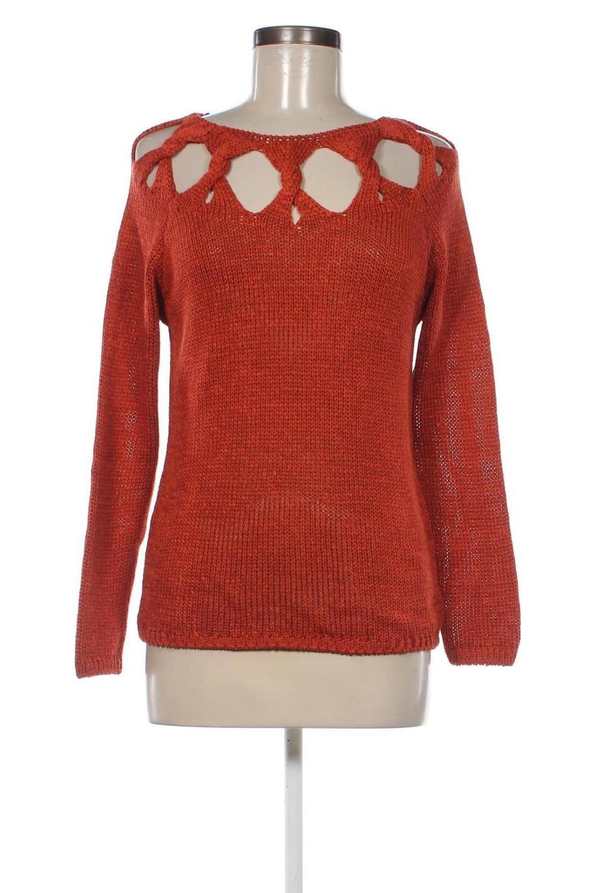 Дамски пуловер Lascana, Размер S, Цвят Кафяв, Цена 7,25 лв.