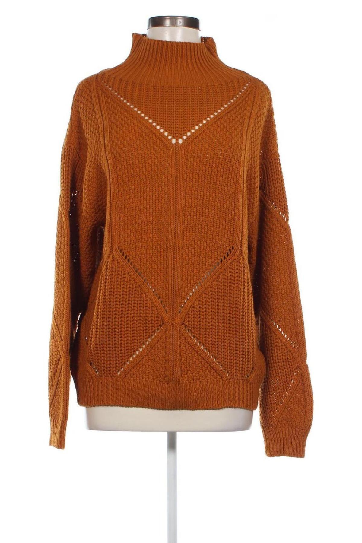 Γυναικείο πουλόβερ Laura Torelli, Μέγεθος M, Χρώμα Καφέ, Τιμή 6,28 €