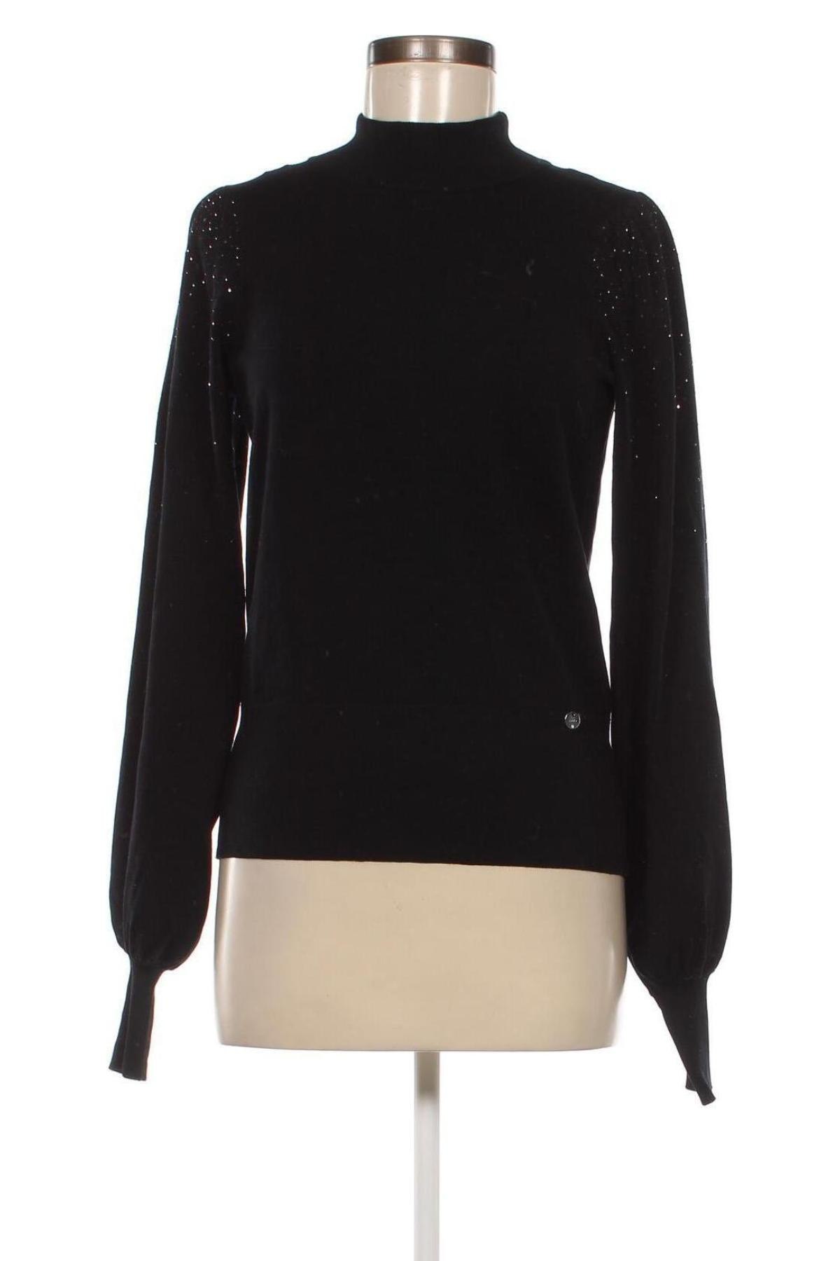 Γυναικείο πουλόβερ Liu Jo, Μέγεθος M, Χρώμα Μαύρο, Τιμή 71,75 €