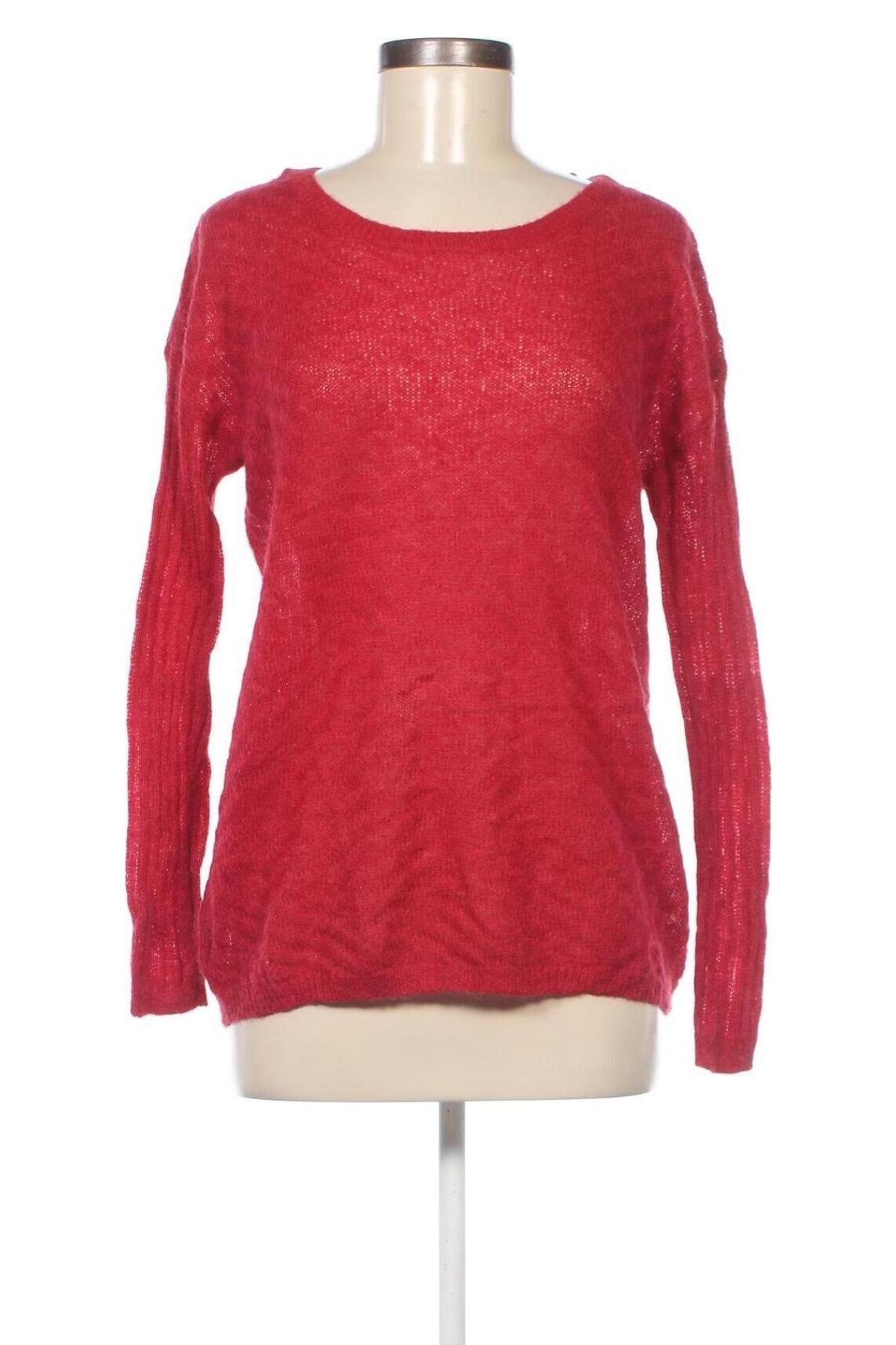 Дамски пуловер Mango, Размер S, Цвят Червен, Цена 9,45 лв.
