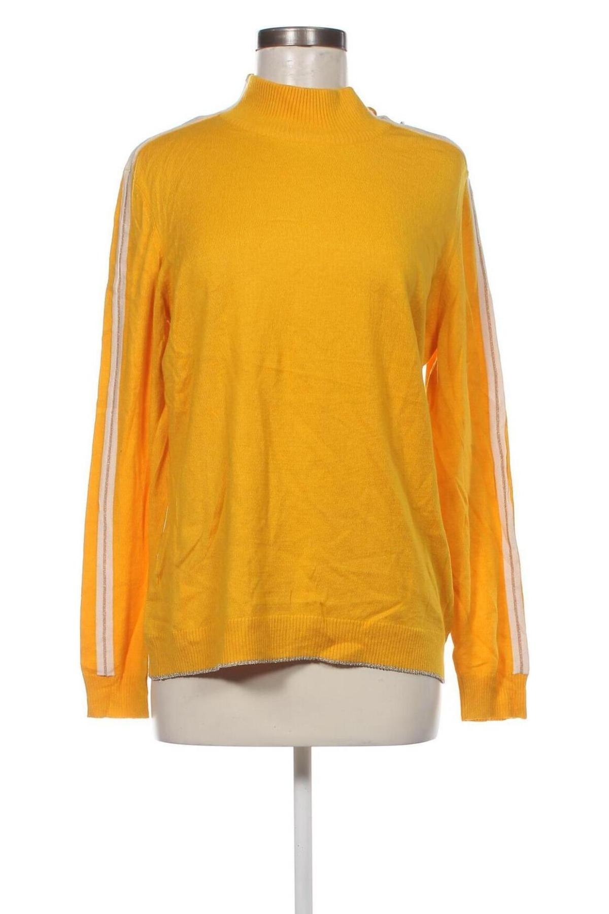 Γυναικείο πουλόβερ Marc Aurel, Μέγεθος XL, Χρώμα Κίτρινο, Τιμή 48,10 €