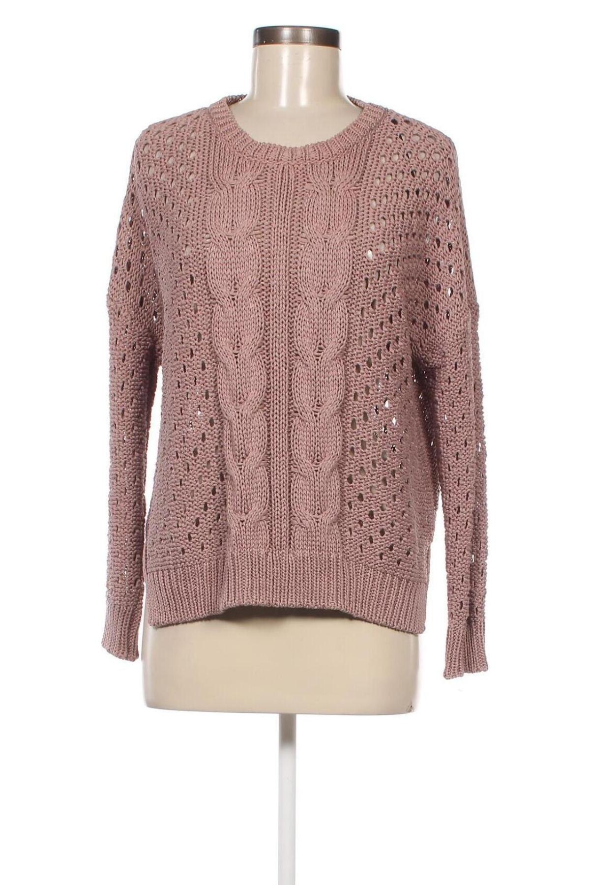 Дамски пуловер Massimo Dutti, Размер S, Цвят Розов, Цена 37,16 лв.