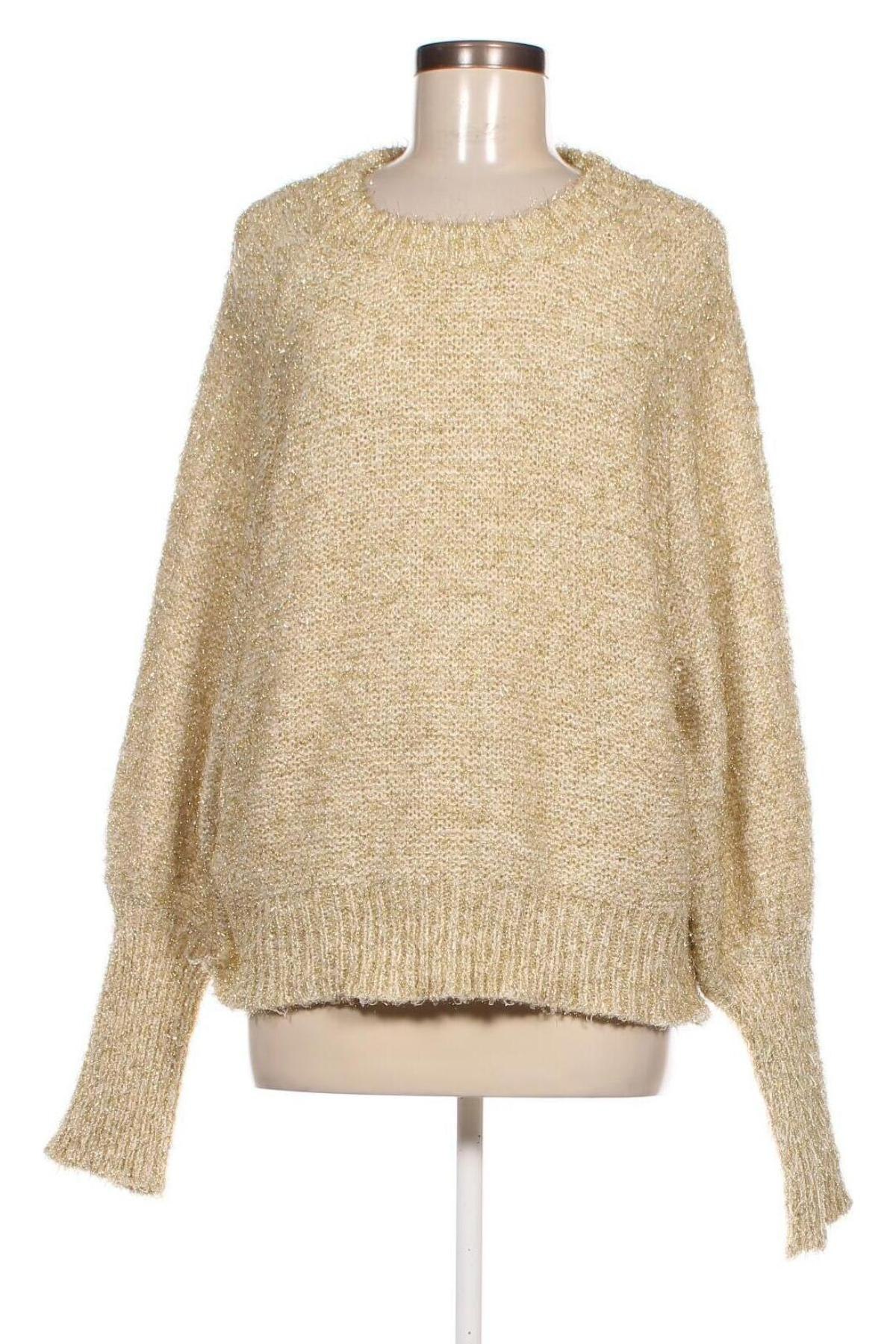 Γυναικείο πουλόβερ Millenium, Μέγεθος M, Χρώμα Χρυσαφί, Τιμή 3,05 €