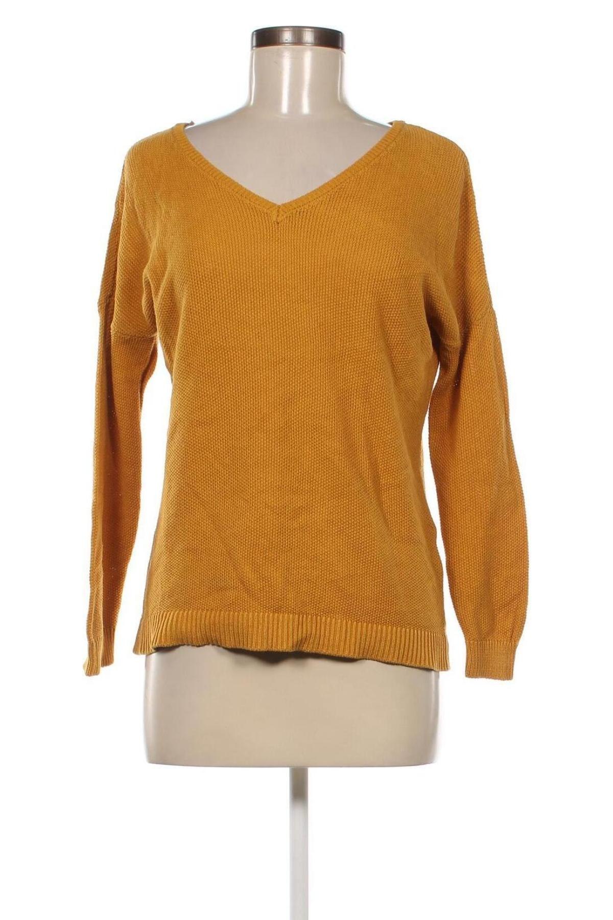 Дамски пуловер Mohito, Размер S, Цвят Жълт, Цена 10,15 лв.