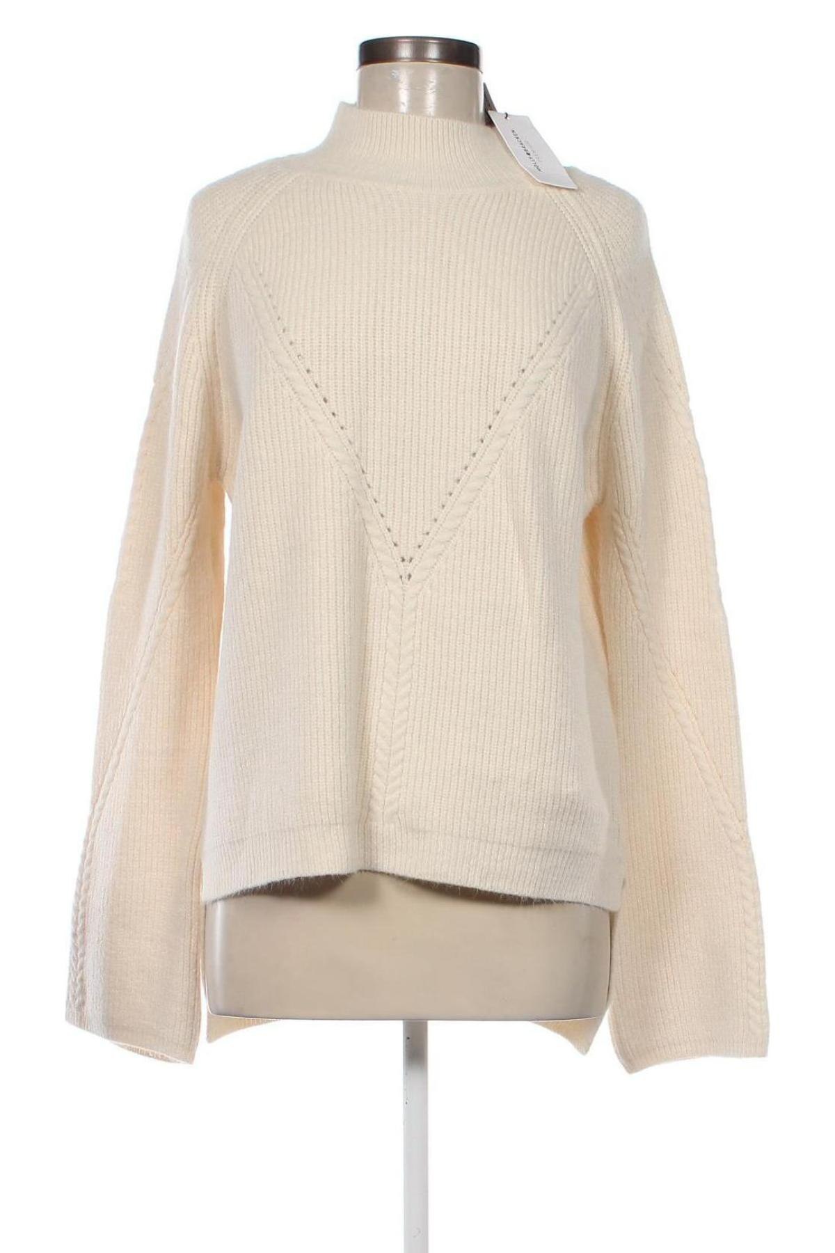 Γυναικείο πουλόβερ Molly Bracken, Μέγεθος M, Χρώμα Εκρού, Τιμή 18,56 €