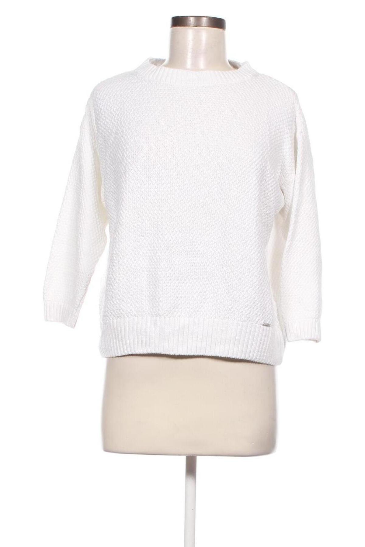Γυναικείο πουλόβερ More & More, Μέγεθος XS, Χρώμα Λευκό, Τιμή 20,71 €