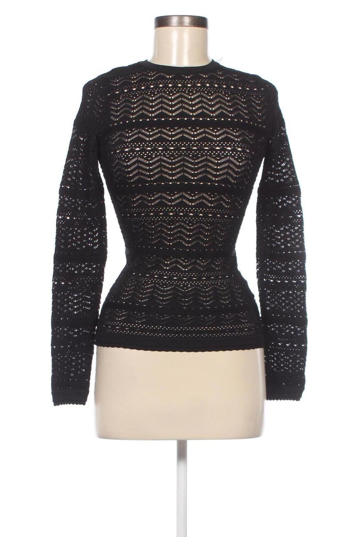 Дамски пуловер Nikkie, Размер XS, Цвят Черен, Цена 33,48 лв.