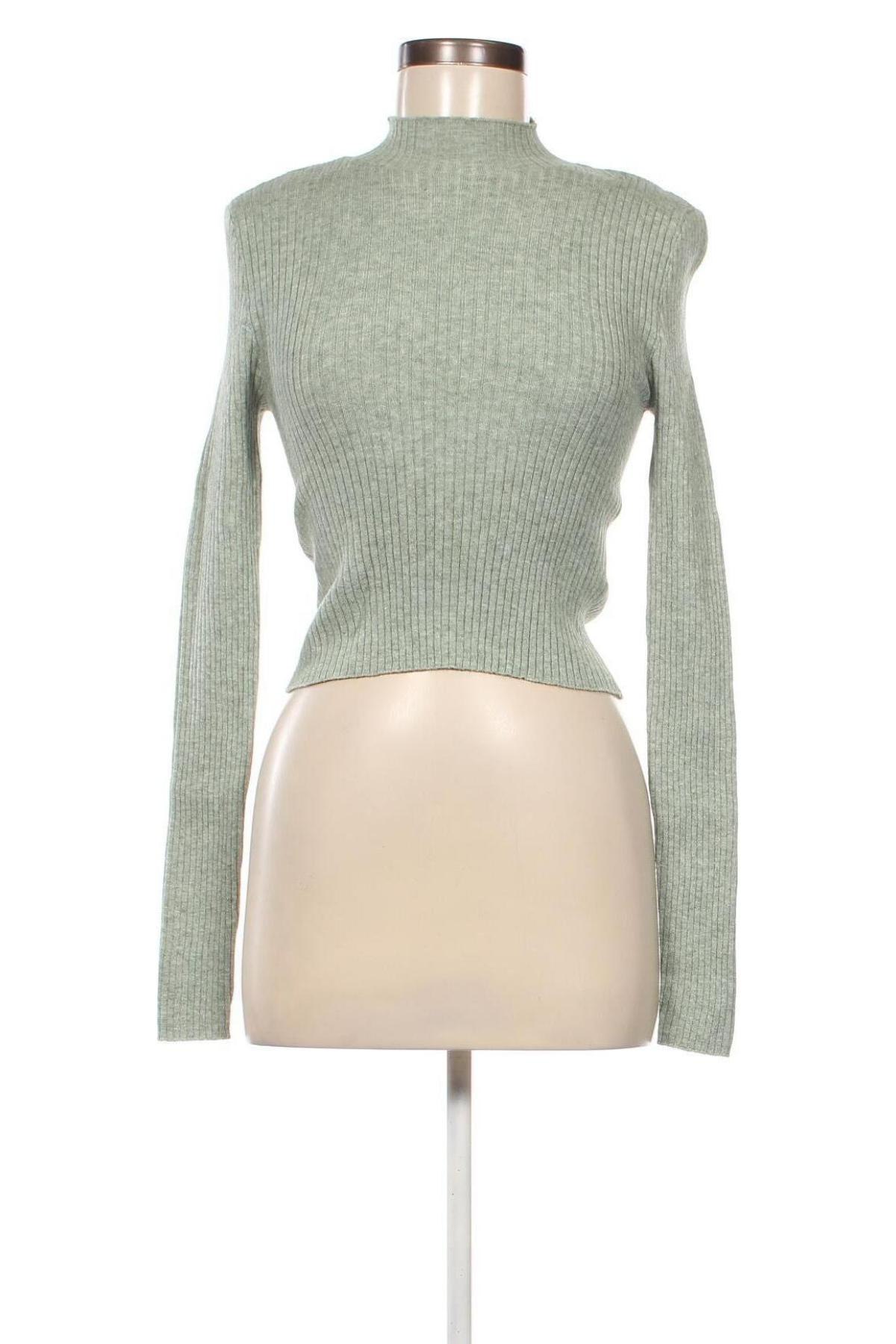Дамски пуловер ONLY, Размер S, Цвят Зелен, Цена 18,60 лв.