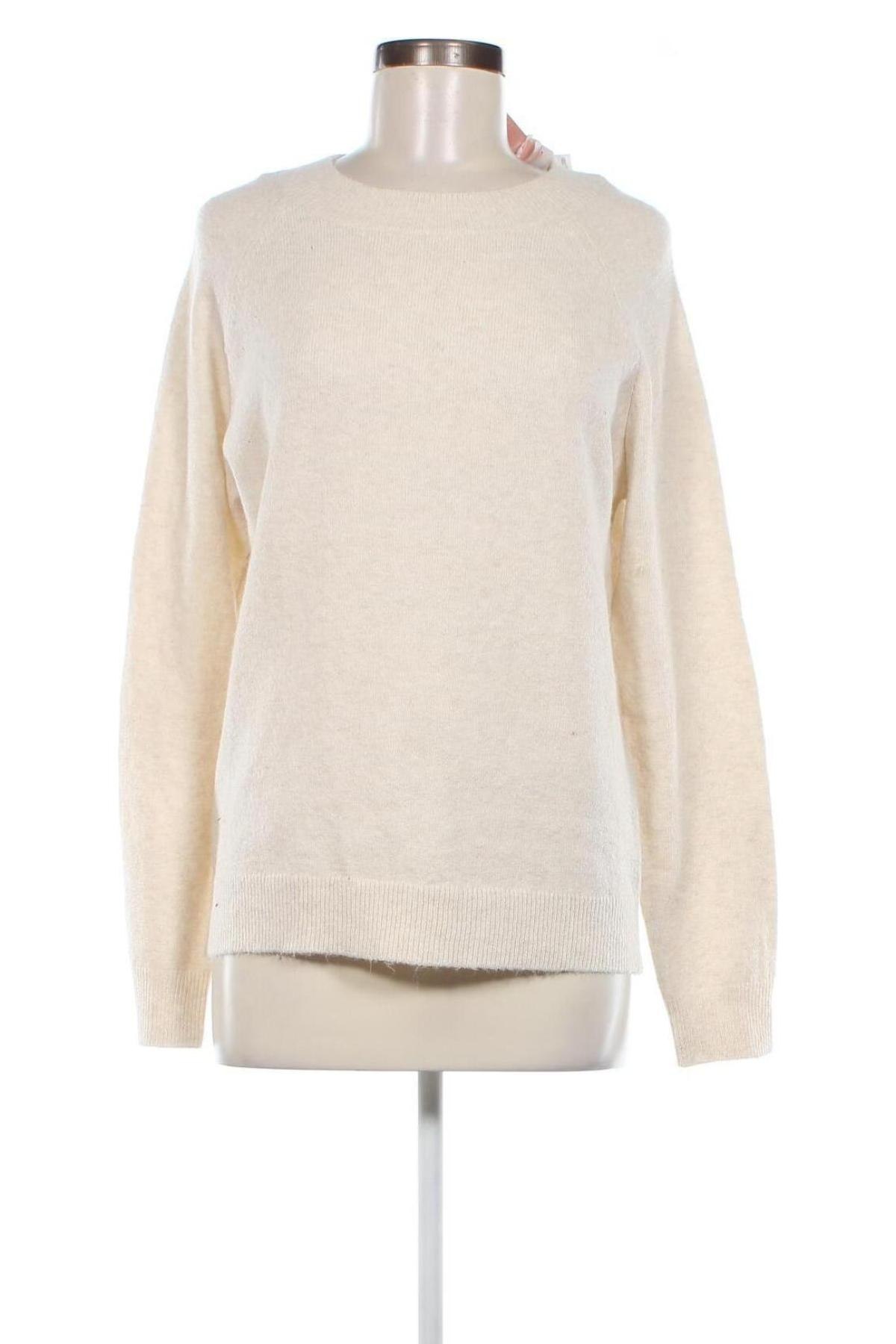 Дамски пуловер ONLY, Размер M, Цвят Екрю, Цена 27,90 лв.