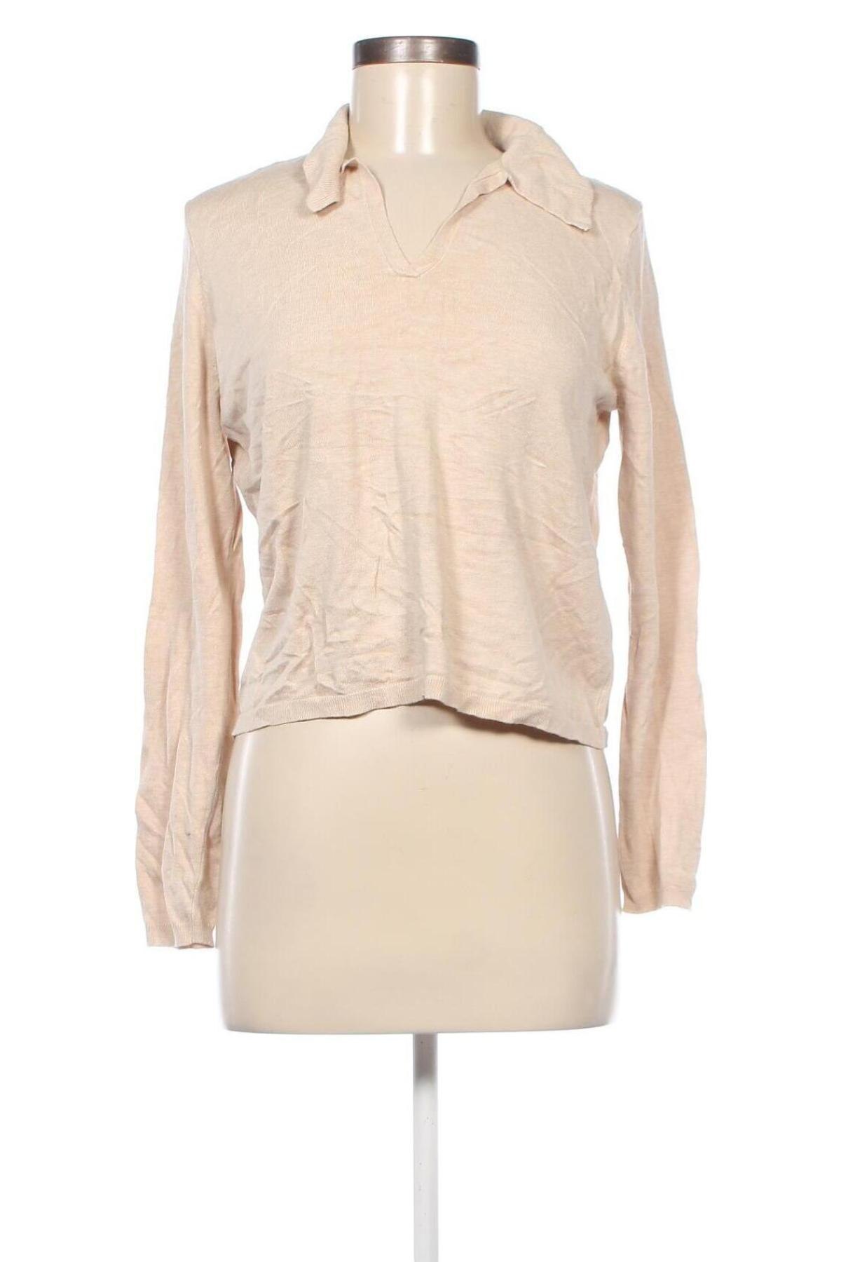 Γυναικείο πουλόβερ ONLY, Μέγεθος M, Χρώμα  Μπέζ, Τιμή 5,85 €