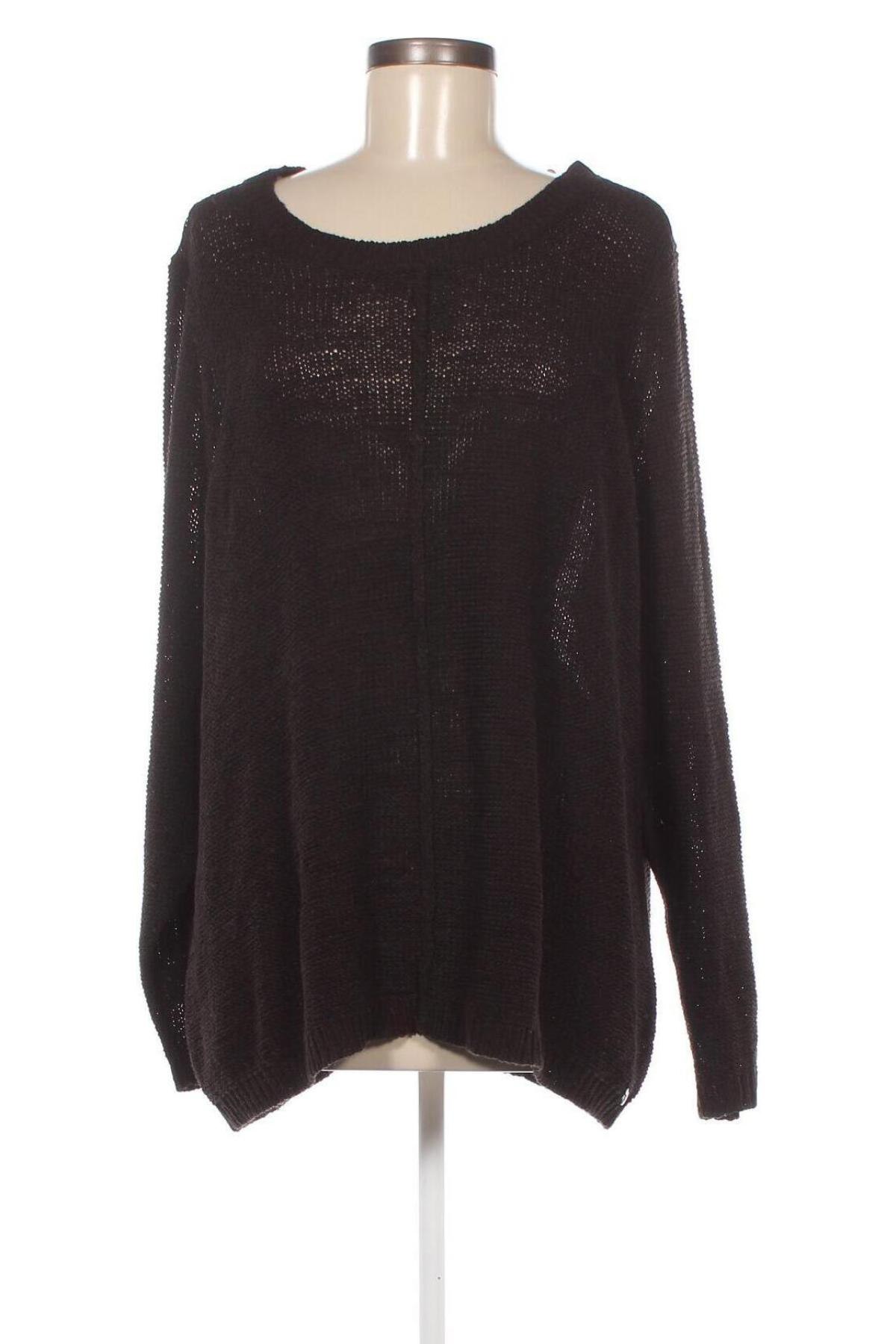 Γυναικείο πουλόβερ ONLY Carmakoma, Μέγεθος XXL, Χρώμα Μαύρο, Τιμή 4,92 €