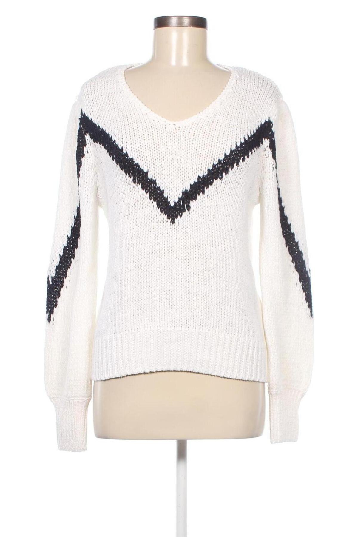 Дамски пуловер Oui, Размер S, Цвят Бял, Цена 40,92 лв.