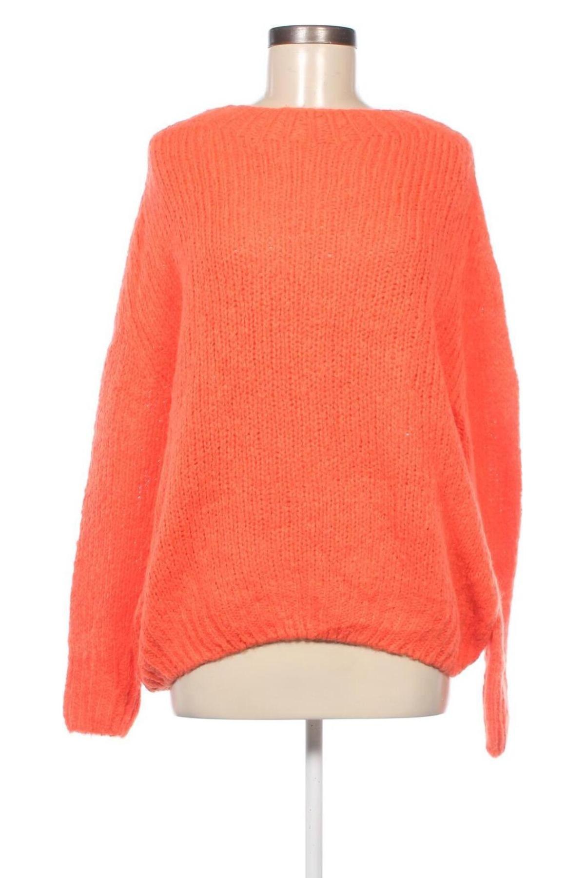 Дамски пуловер Oui, Размер M, Цвят Оранжев, Цена 33,48 лв.