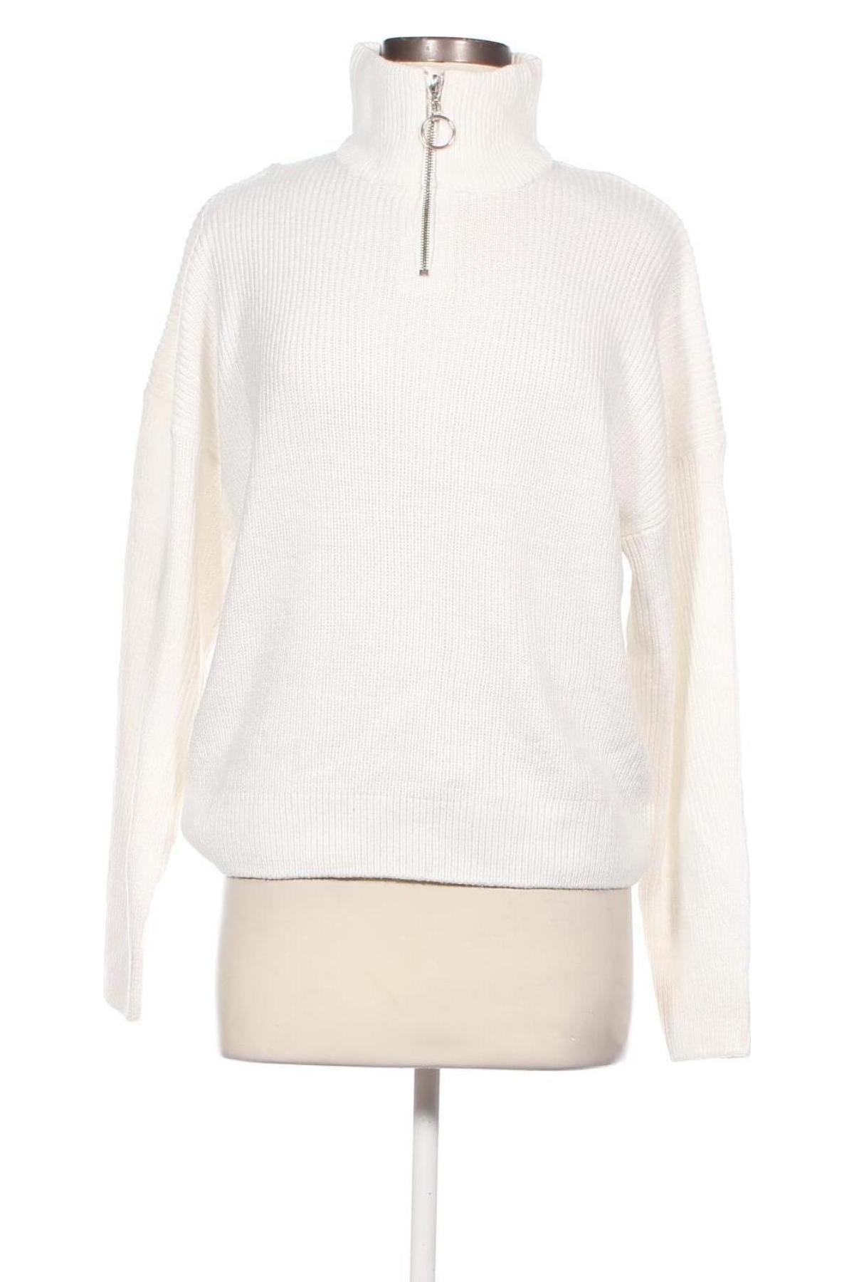 Γυναικείο πουλόβερ Page One, Μέγεθος L, Χρώμα Λευκό, Τιμή 6,28 €