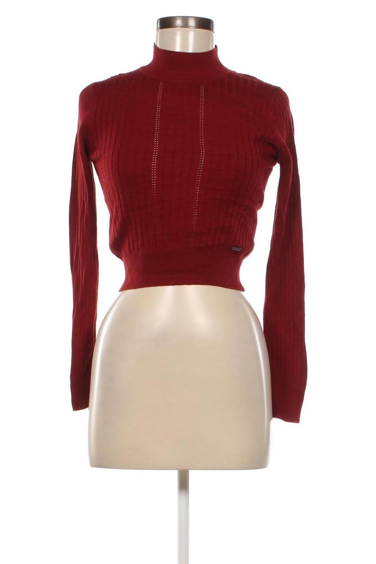 Γυναικείο πουλόβερ Pepe Jeans, Μέγεθος XS, Χρώμα Κόκκινο, Τιμή 20,71 €