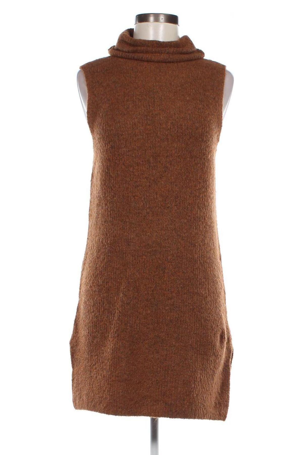 Дамски пуловер Pieces, Размер S, Цвят Кафяв, Цена 8,10 лв.