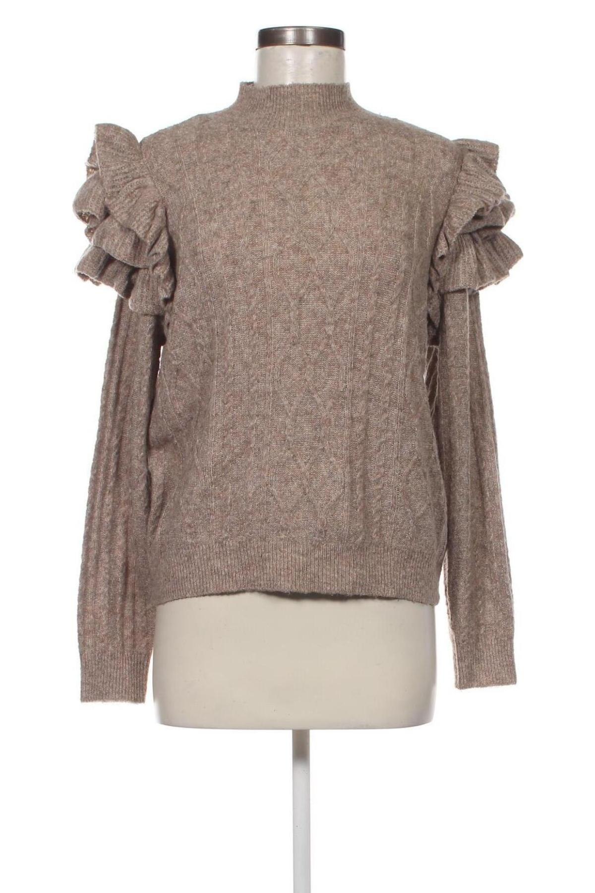 Дамски пуловер Pigalle by ONLY, Размер S, Цвят Бежов, Цена 9,45 лв.
