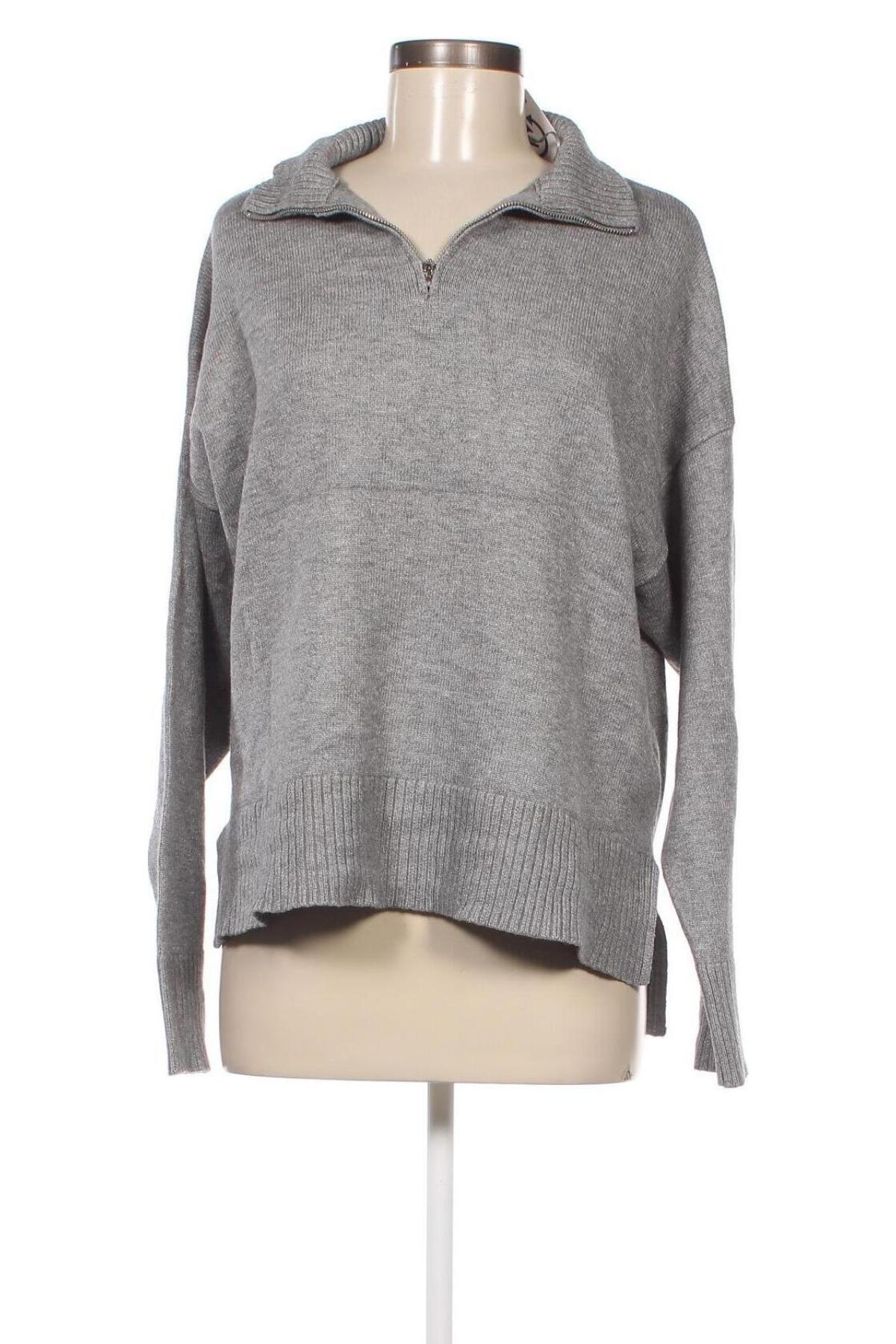Дамски пуловер Primark, Размер L, Цвят Сив, Цена 10,15 лв.