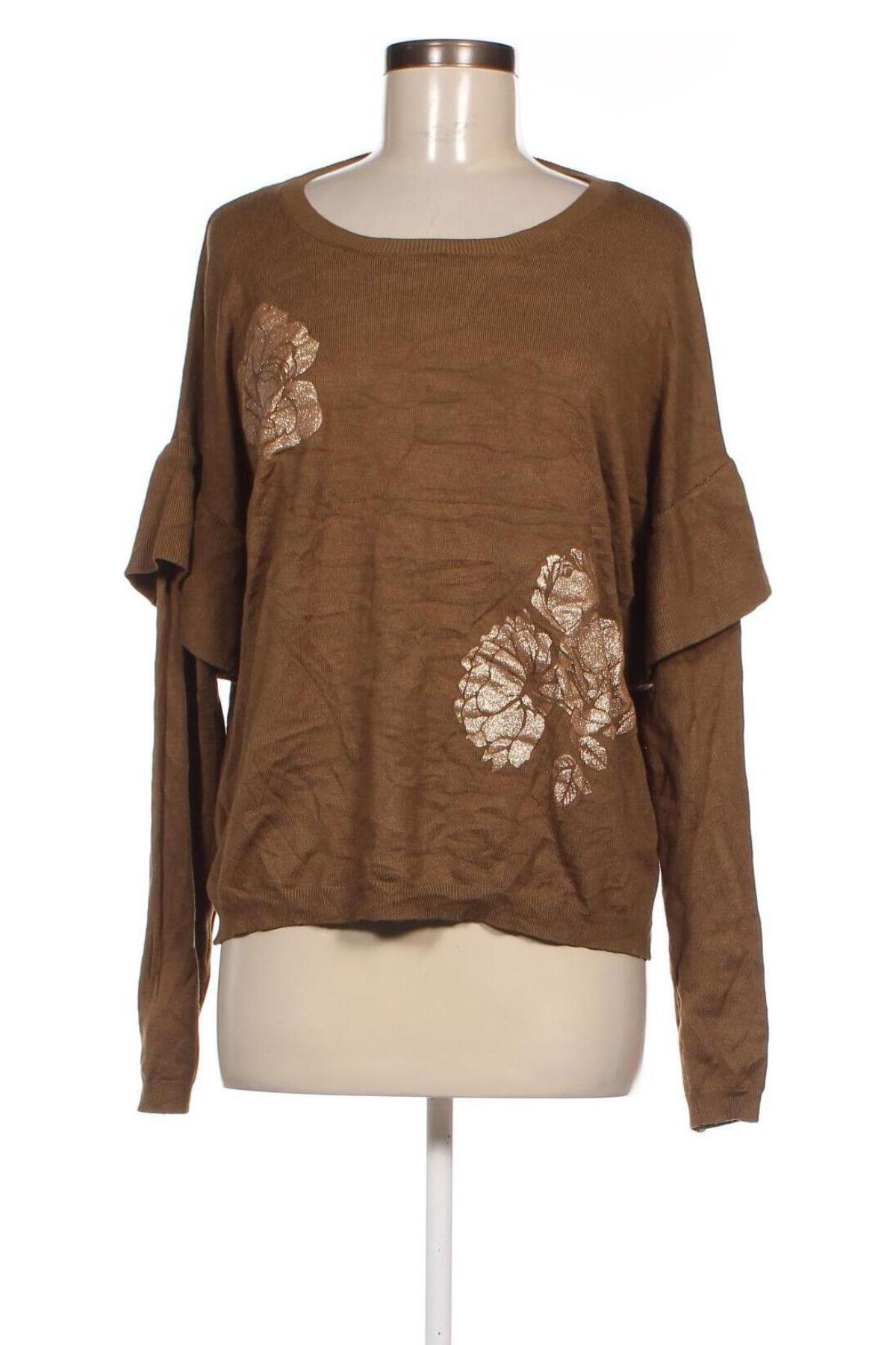 Γυναικείο πουλόβερ Promod, Μέγεθος L, Χρώμα Πράσινο, Τιμή 8,88 €