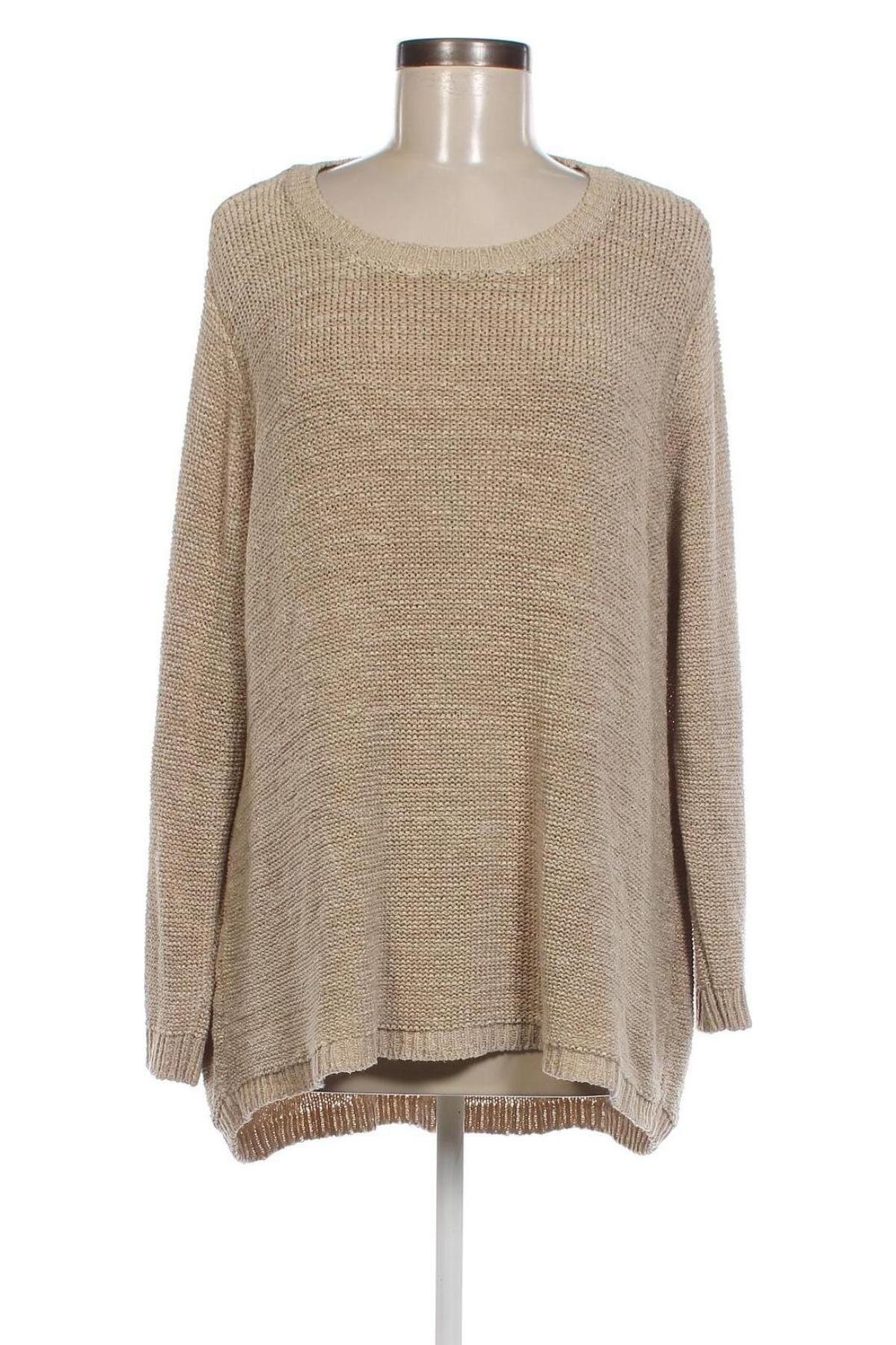 Дамски пуловер Public, Размер XXL, Цвят Бежов, Цена 14,50 лв.