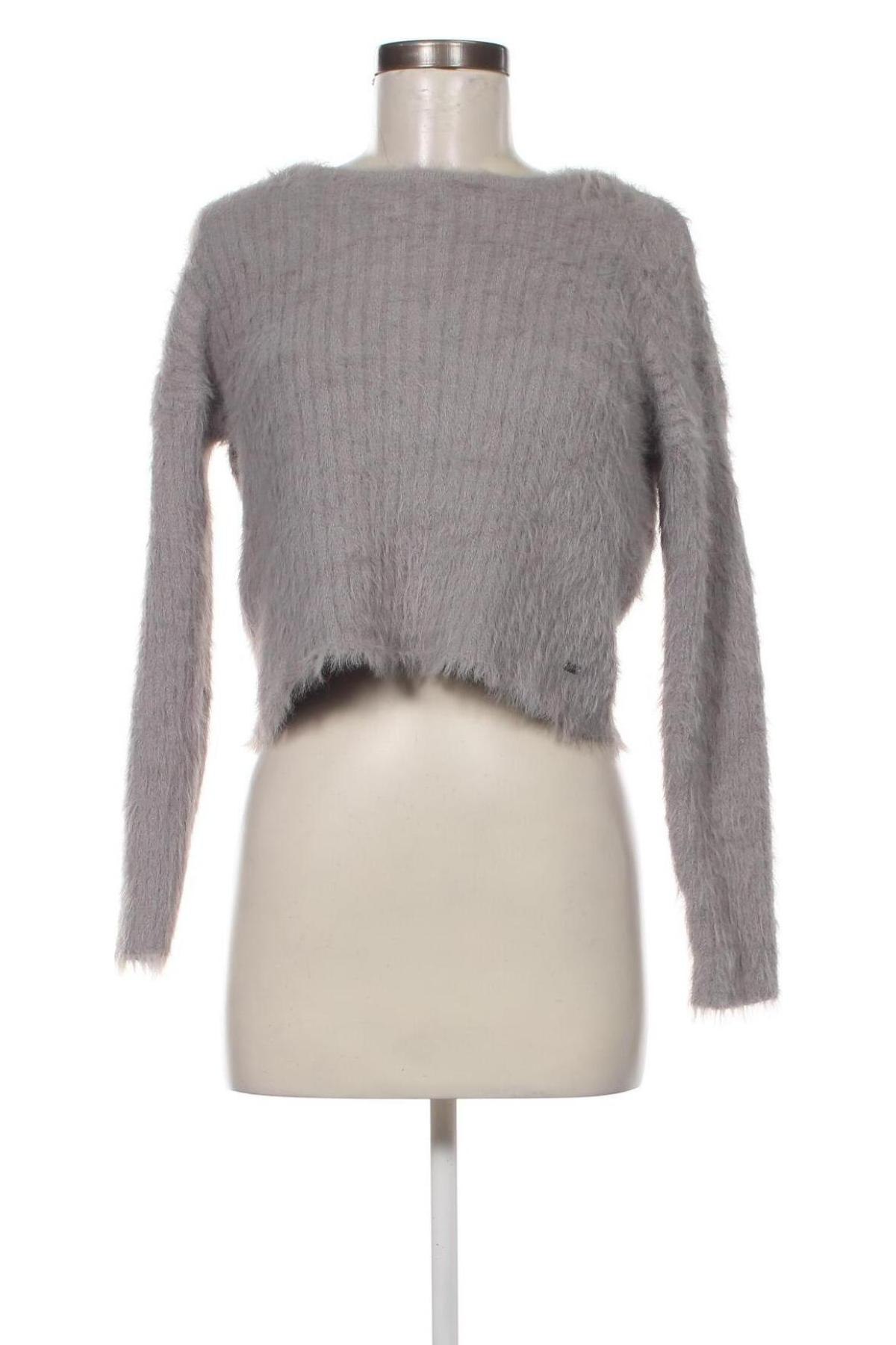 Damenpullover Pull&Bear, Größe L, Farbe Grau, Preis 6,05 €